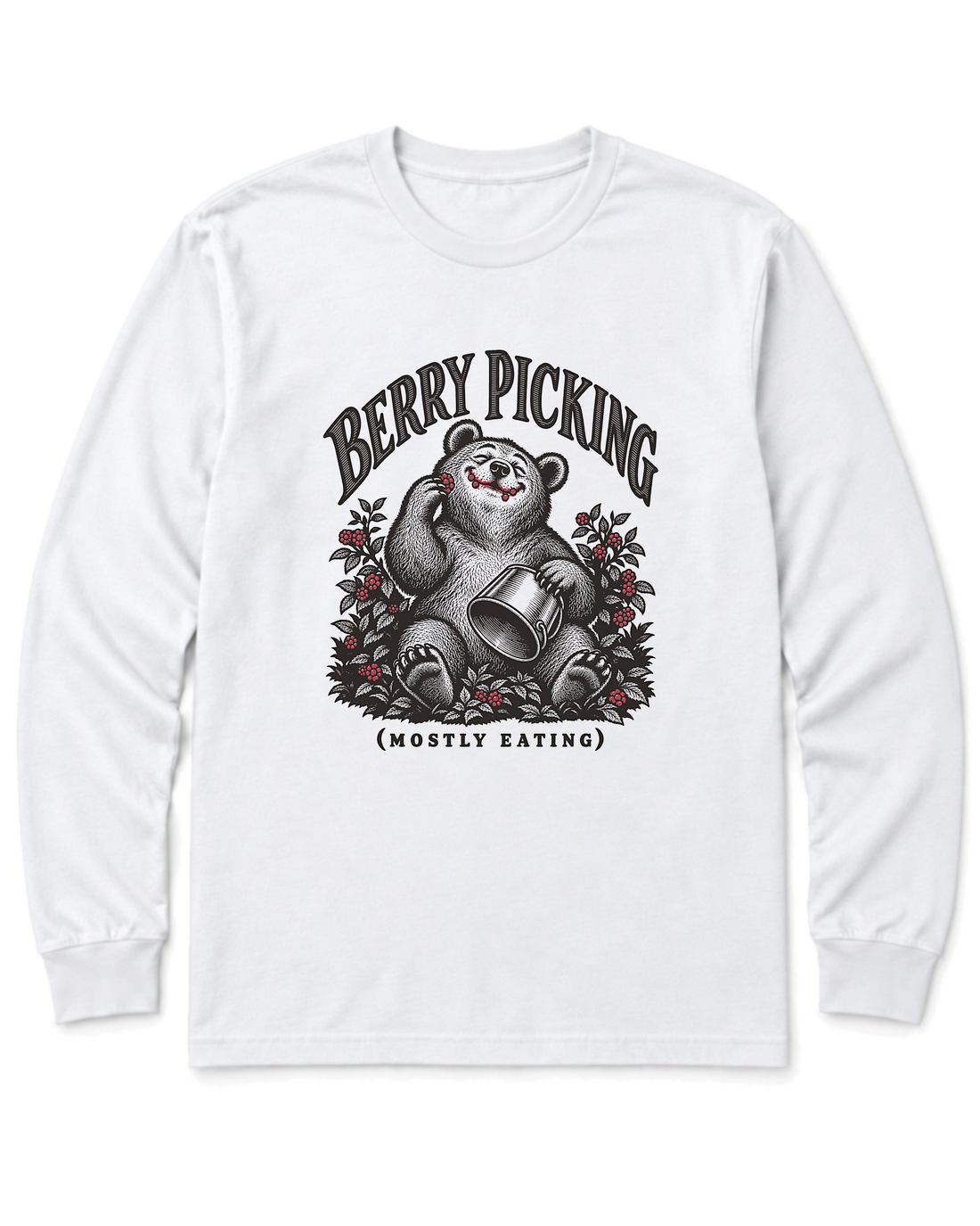 Berry Picking (Mostly Eating) Long Sleeve Shirt