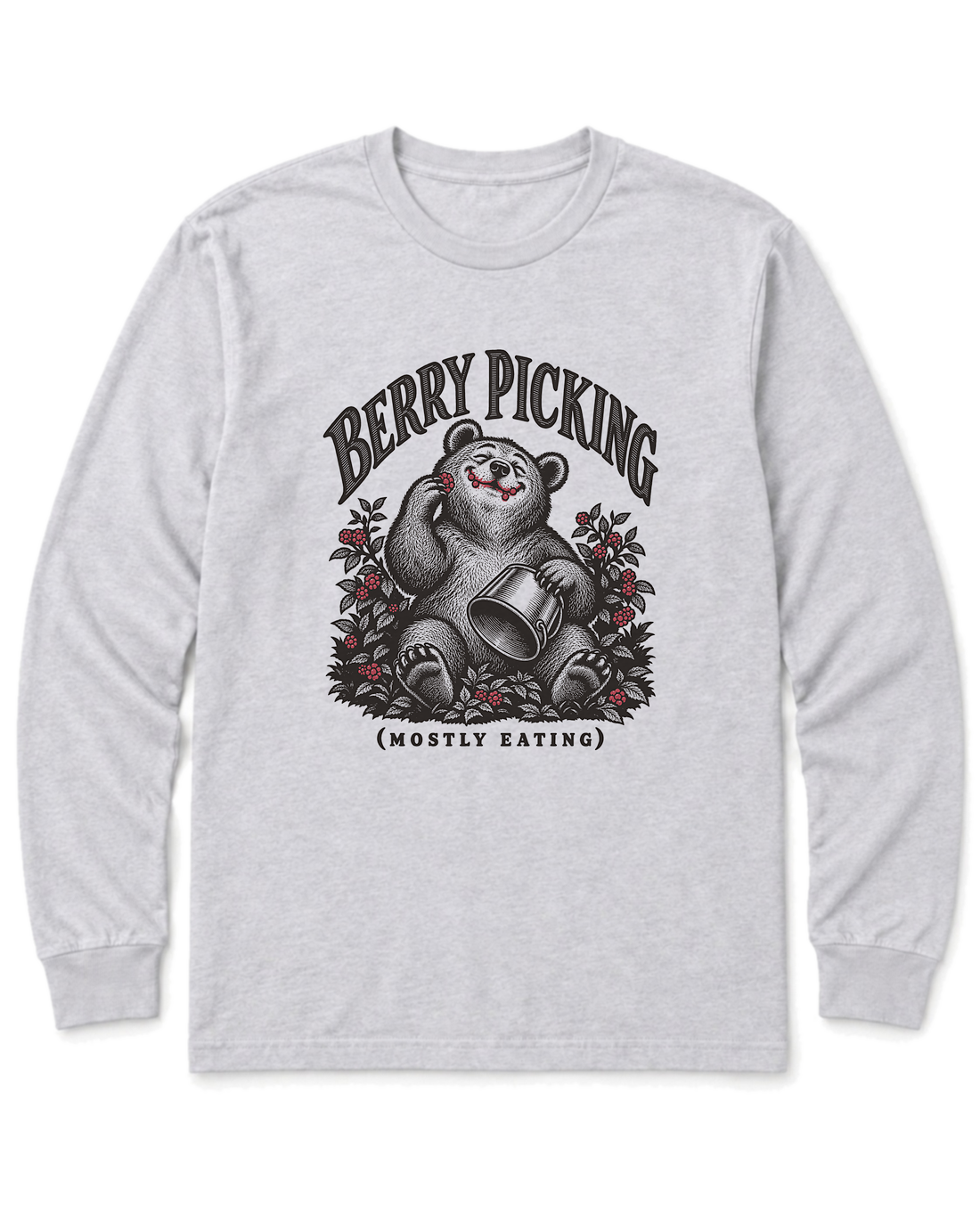 Berry Picking (Mostly Eating) Long Sleeve Shirt
