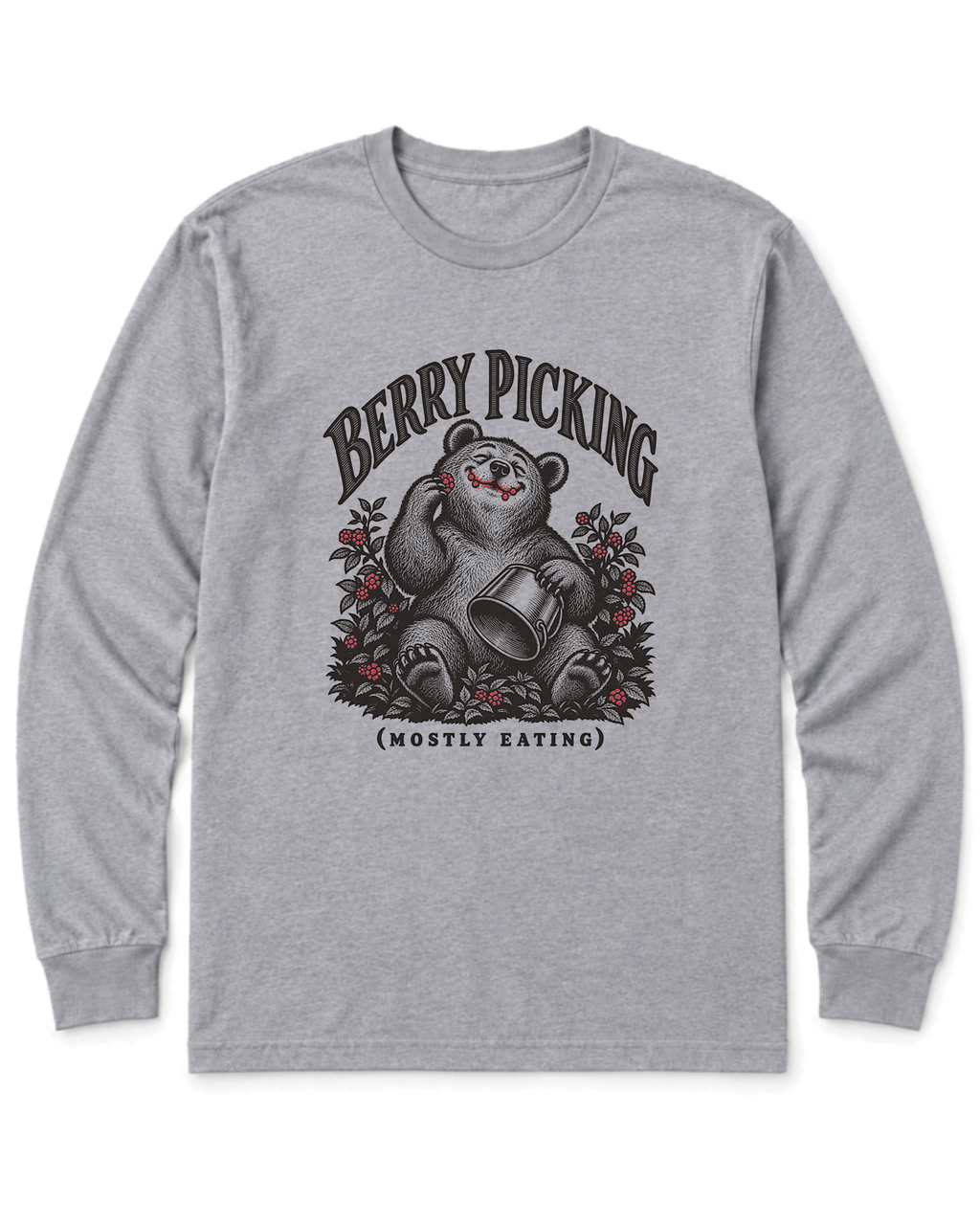 Berry Picking (Mostly Eating) Long Sleeve Shirt
