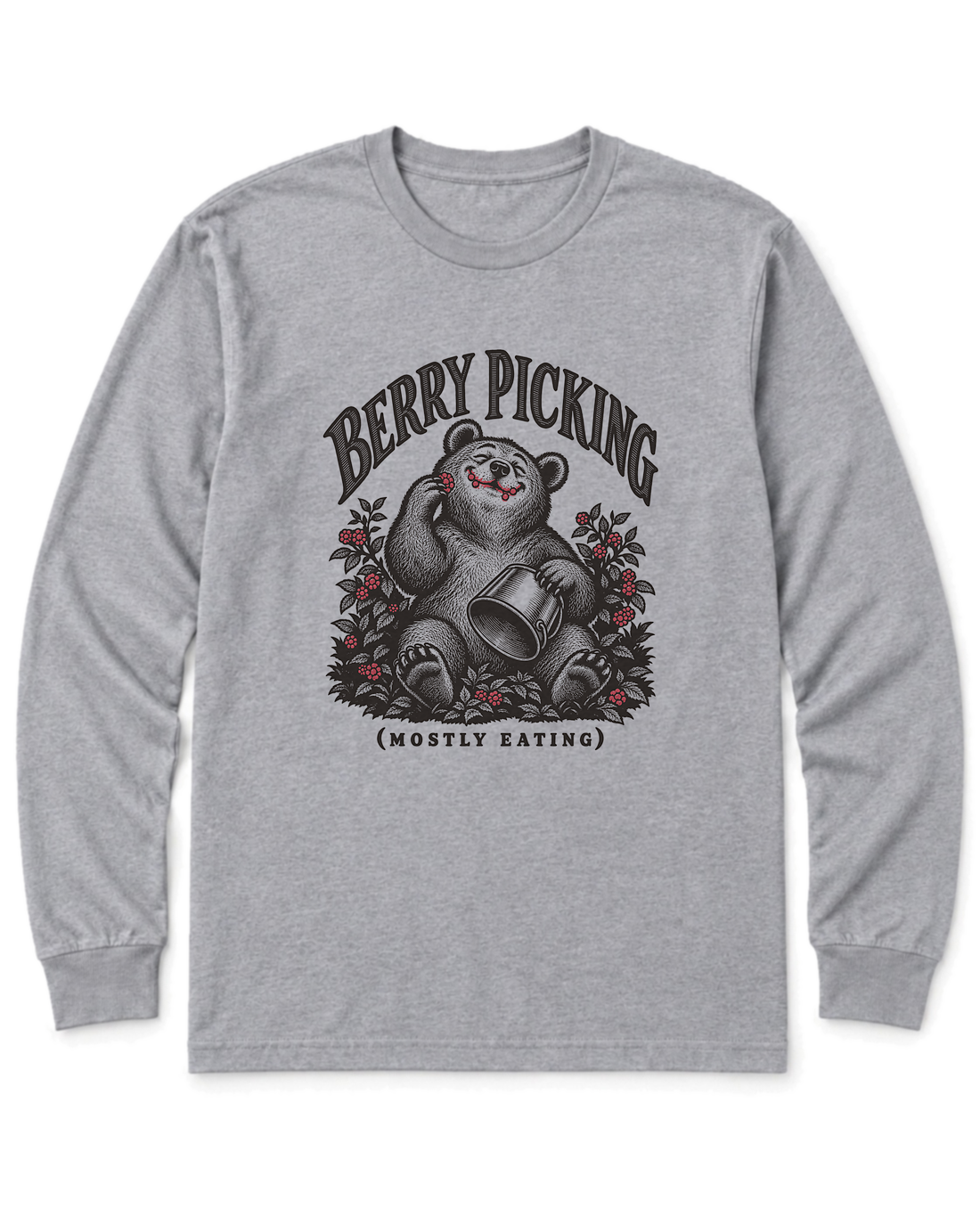 Berry Picking (Mostly Eating) Long Sleeve Shirt