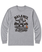 Balance Is Optional Long Sleeve Shirt