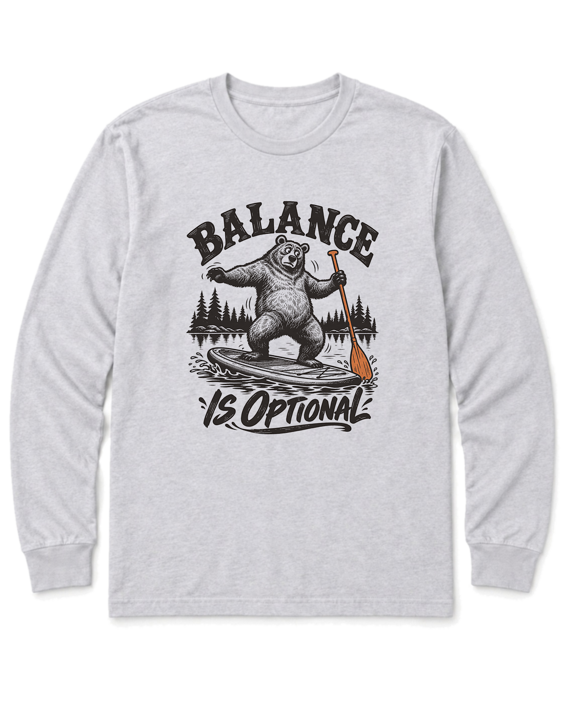 Balance Is Optional Long Sleeve Shirt