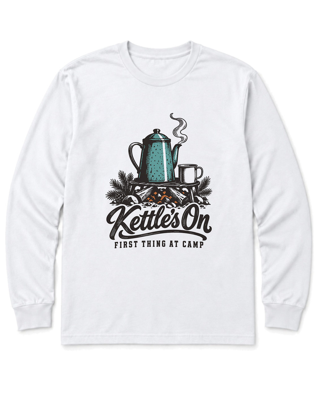 Kettle's On Long Sleeve Shirt