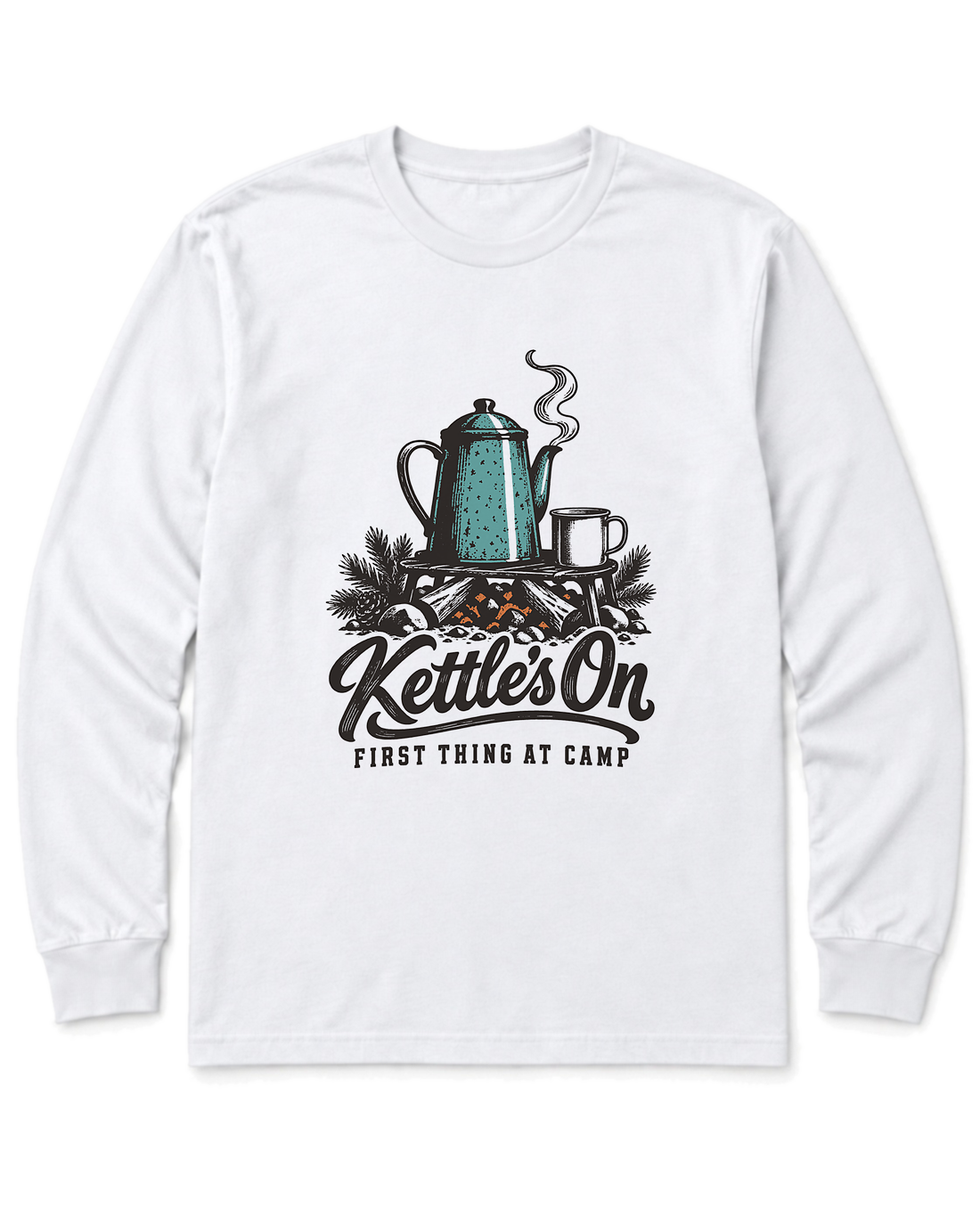 Kettle's On Long Sleeve Shirt