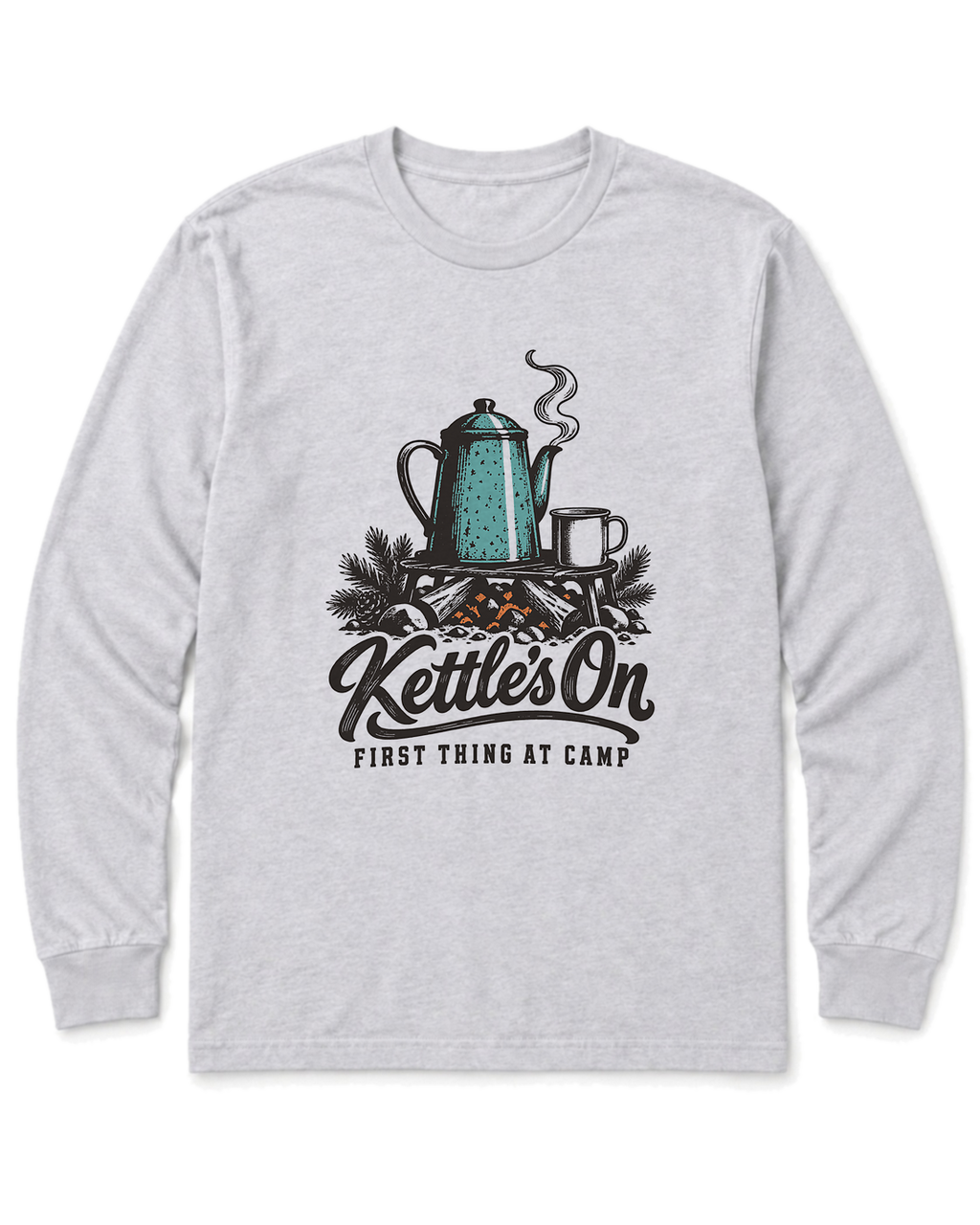 Kettle's On Long Sleeve Shirt