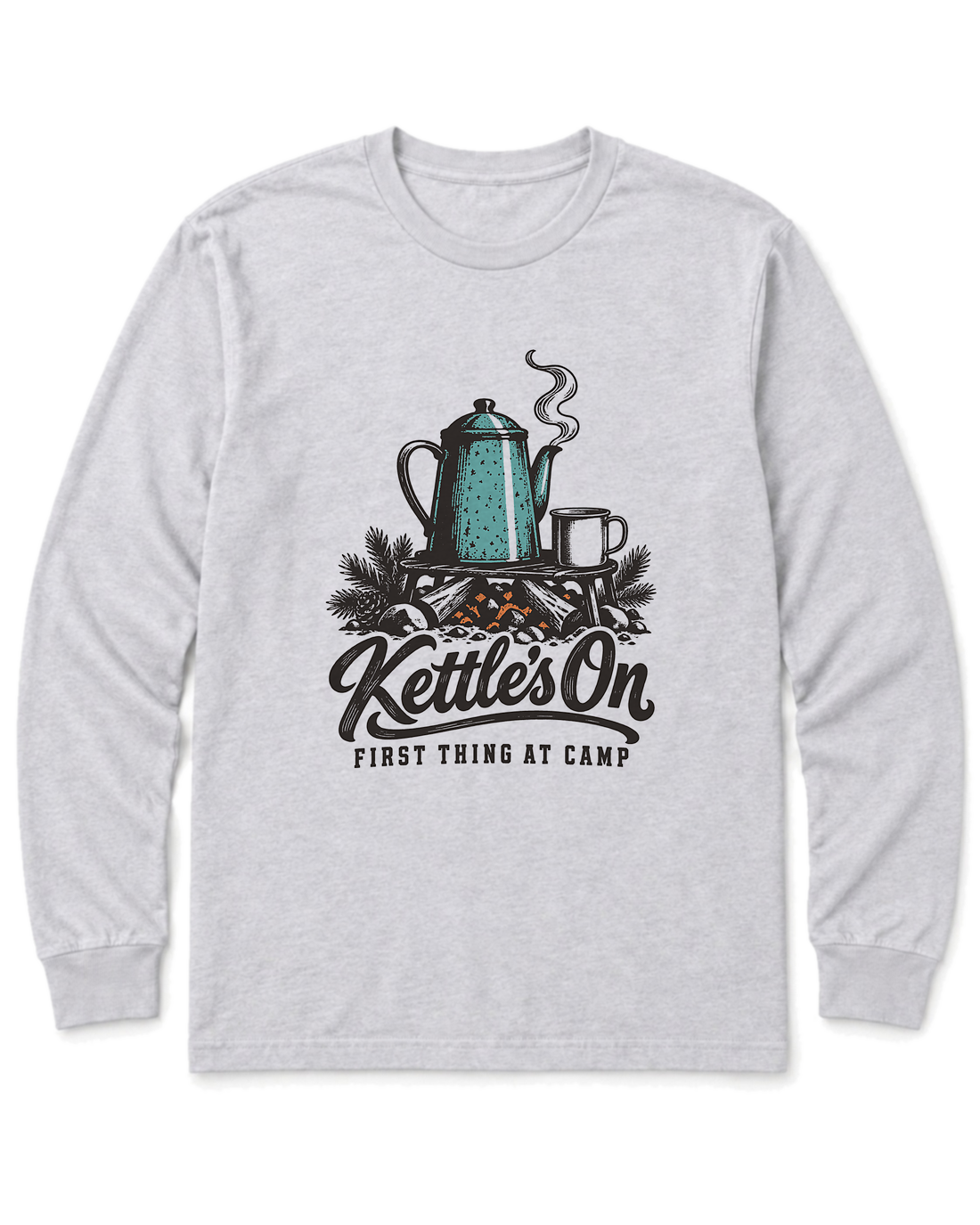 Kettle's On Long Sleeve Shirt