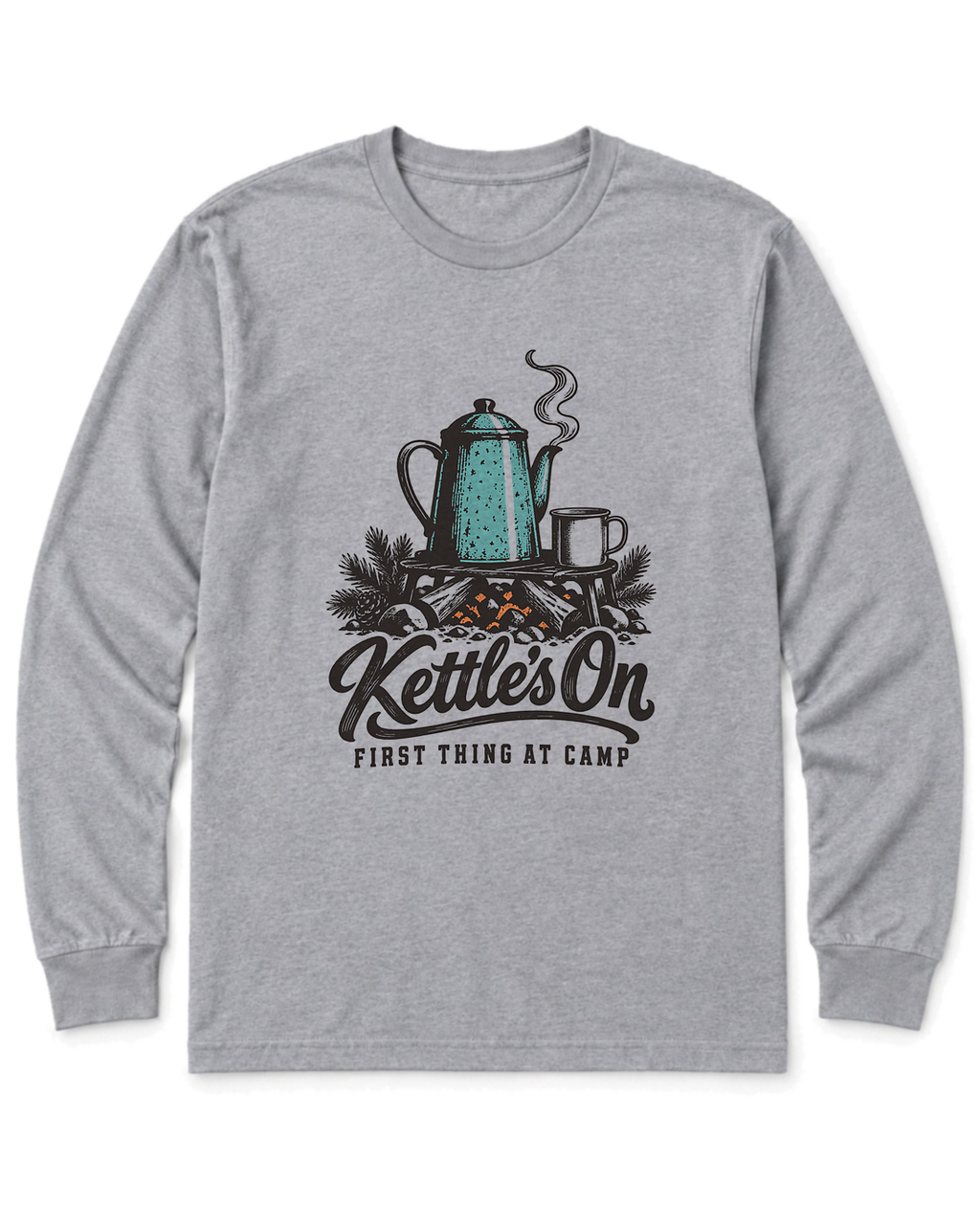Kettle's On Long Sleeve Shirt