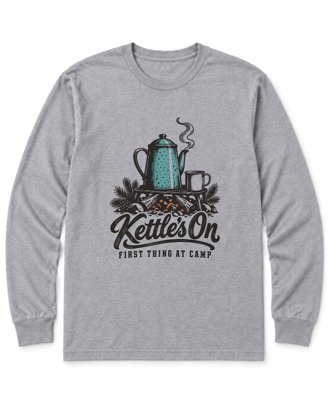 Kettle's On Long Sleeve Shirt
