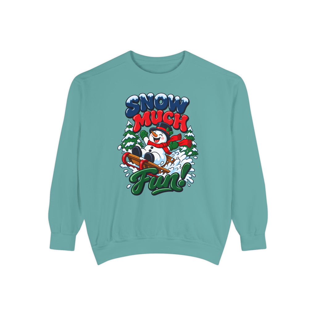 Snow Much Fun Sweatshirt – Seafoam
