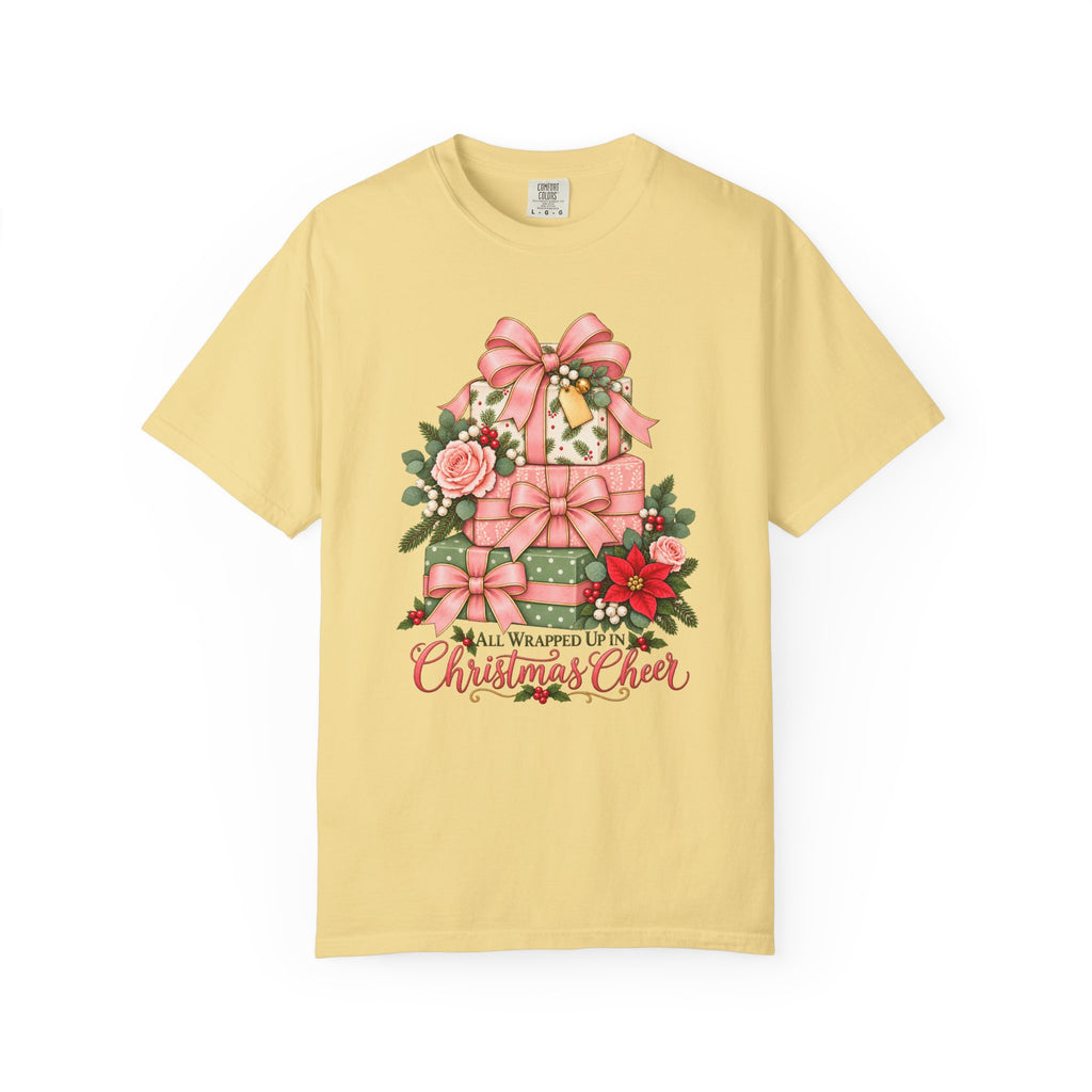All Wrapped Up in Christmas Cheer T-Shirt – Butter