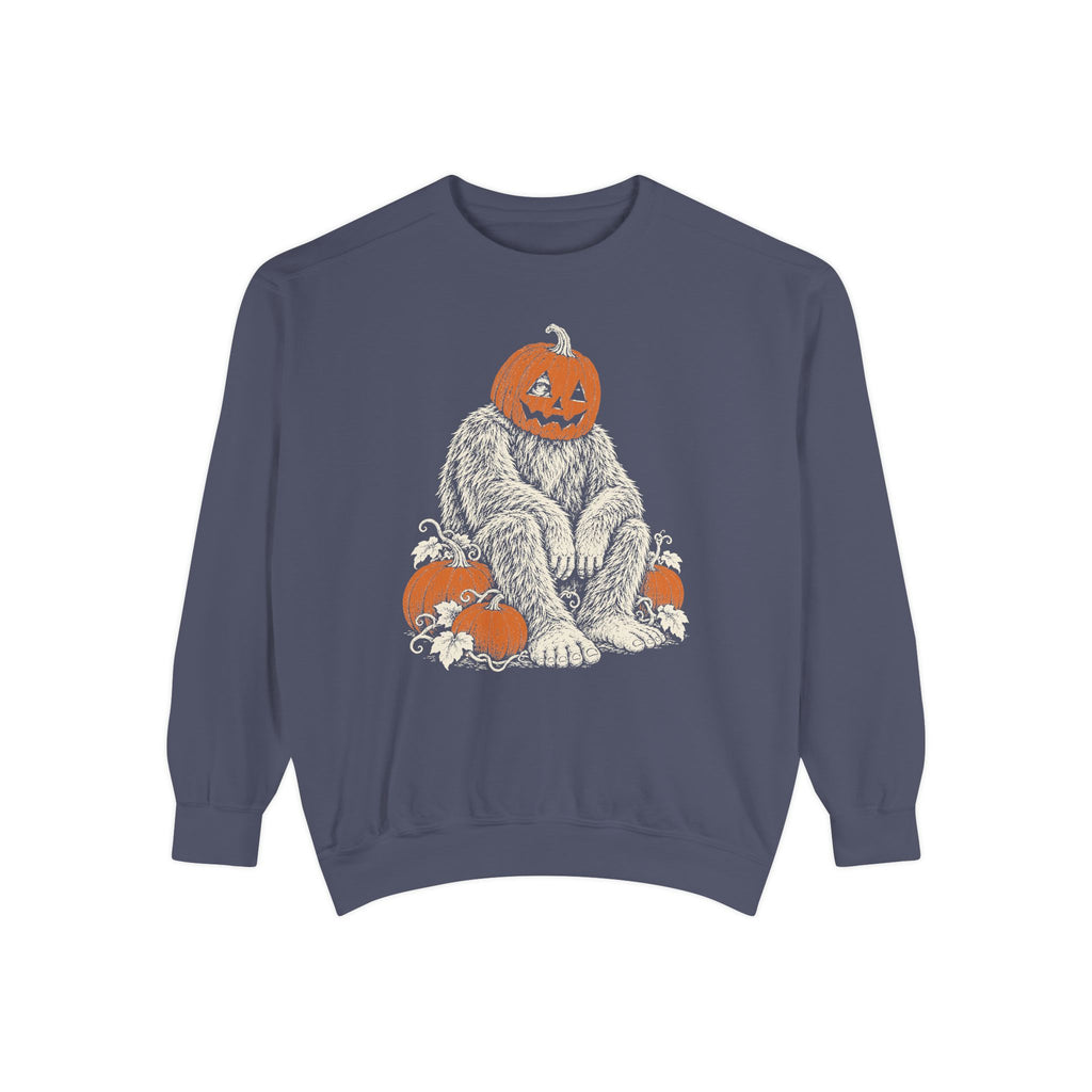 Bigfoot Pumpkin Head Sweatshirt