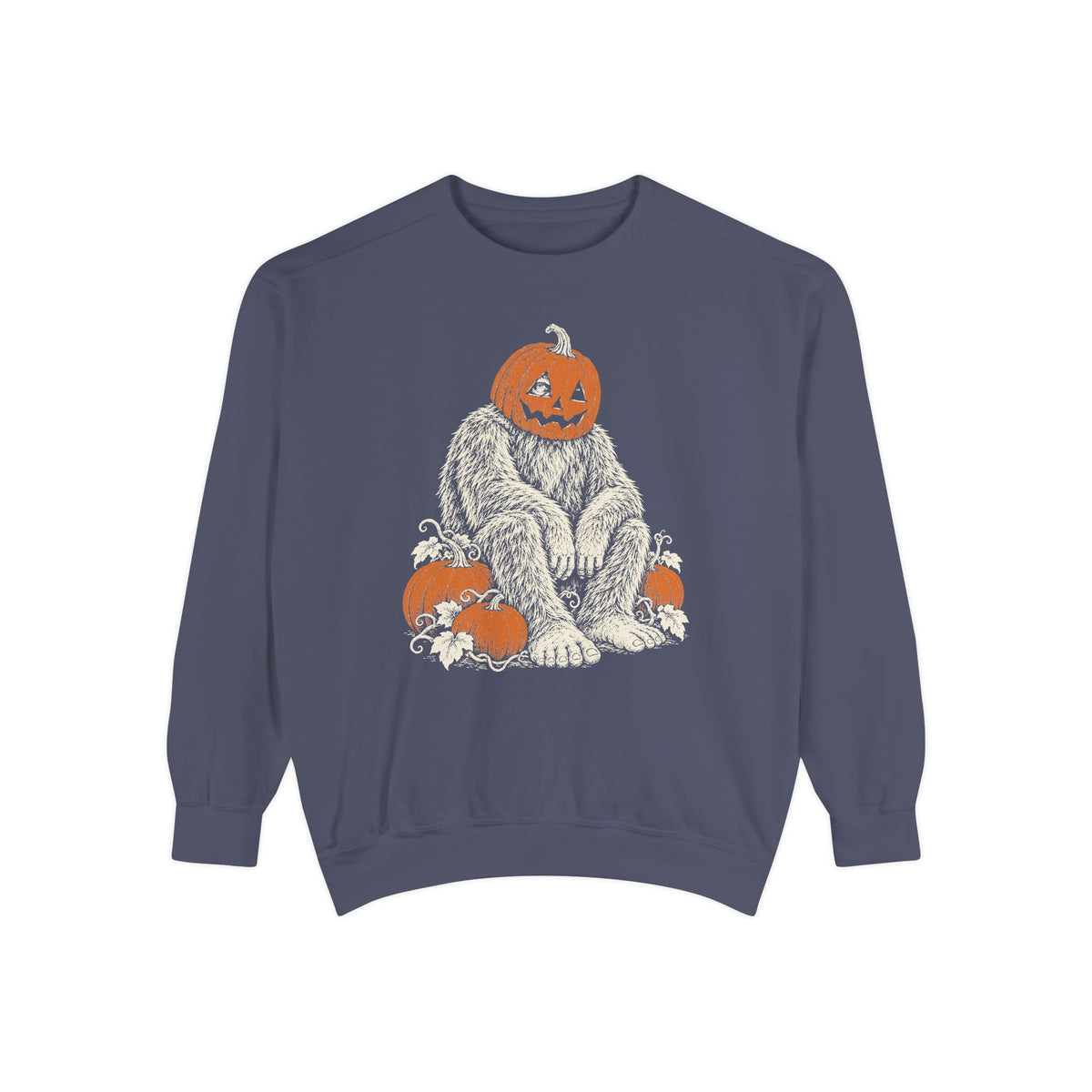 Bigfoot Pumpkin Head Sweatshirt