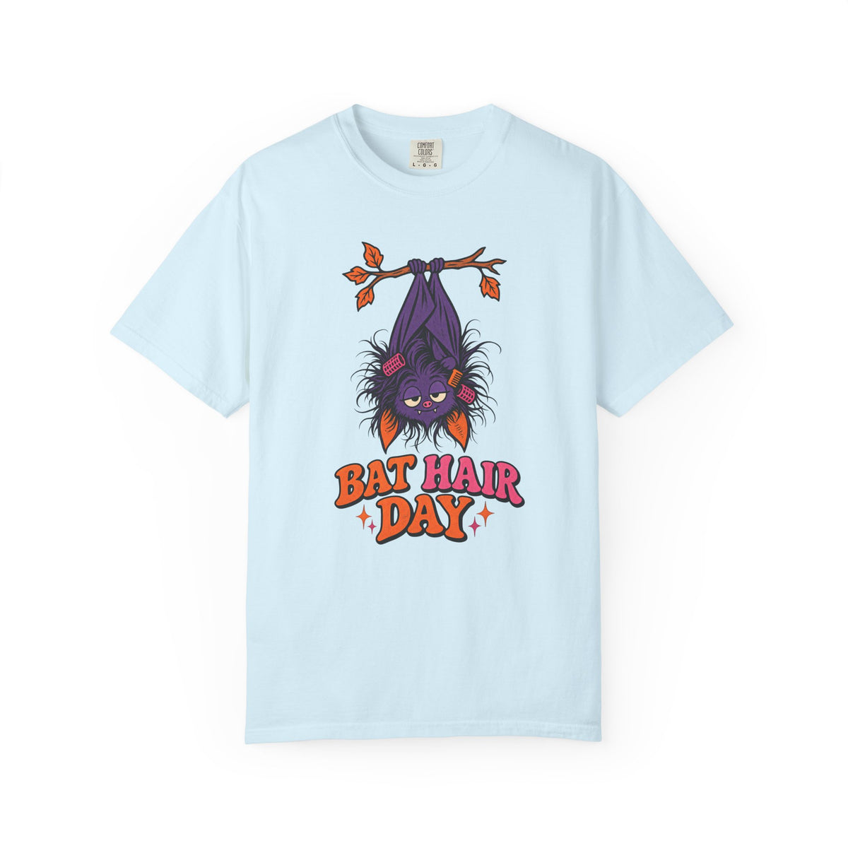 Bat Hair Day T-Shirt – Chambray