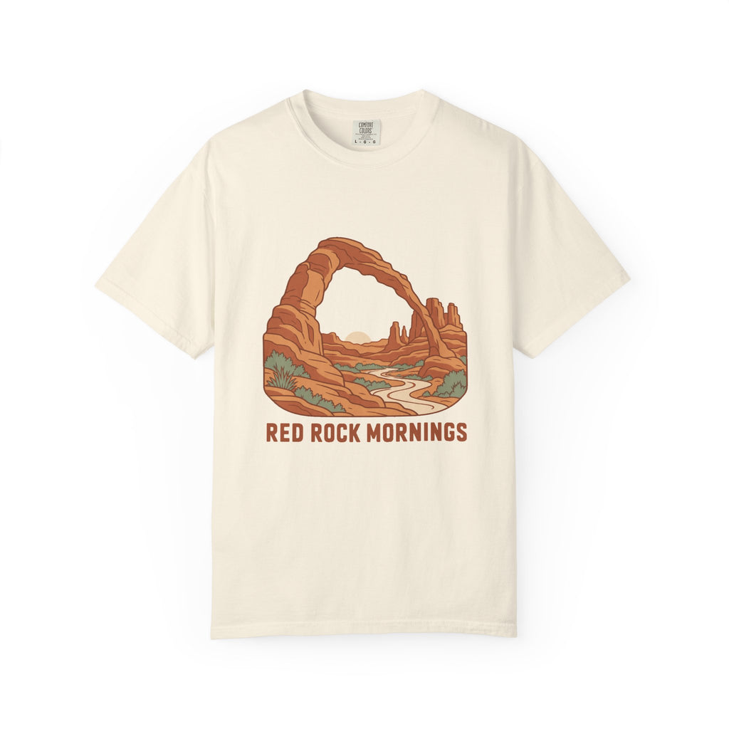Red Rock Mornings T-Shirt – Ivory