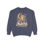 Night Owl, Literally Sweatshirt – Denim