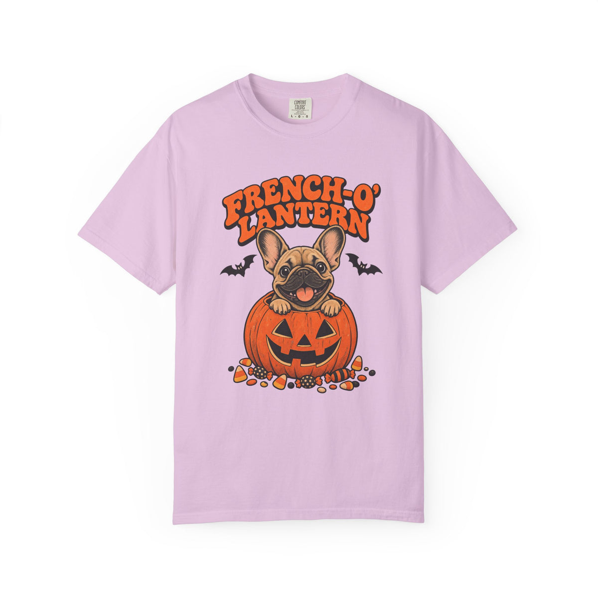 French O Lantern T-Shirt – Orchid