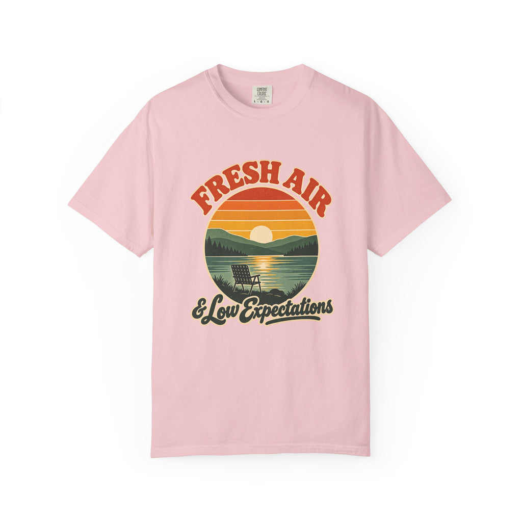 Fresh Air & Low Expectations T-Shirt – Blossom
