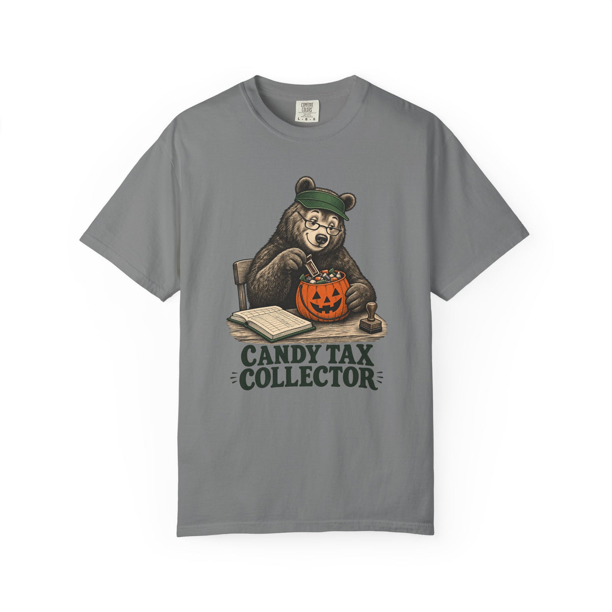 Candy Tax Collector T-Shirt – Grey