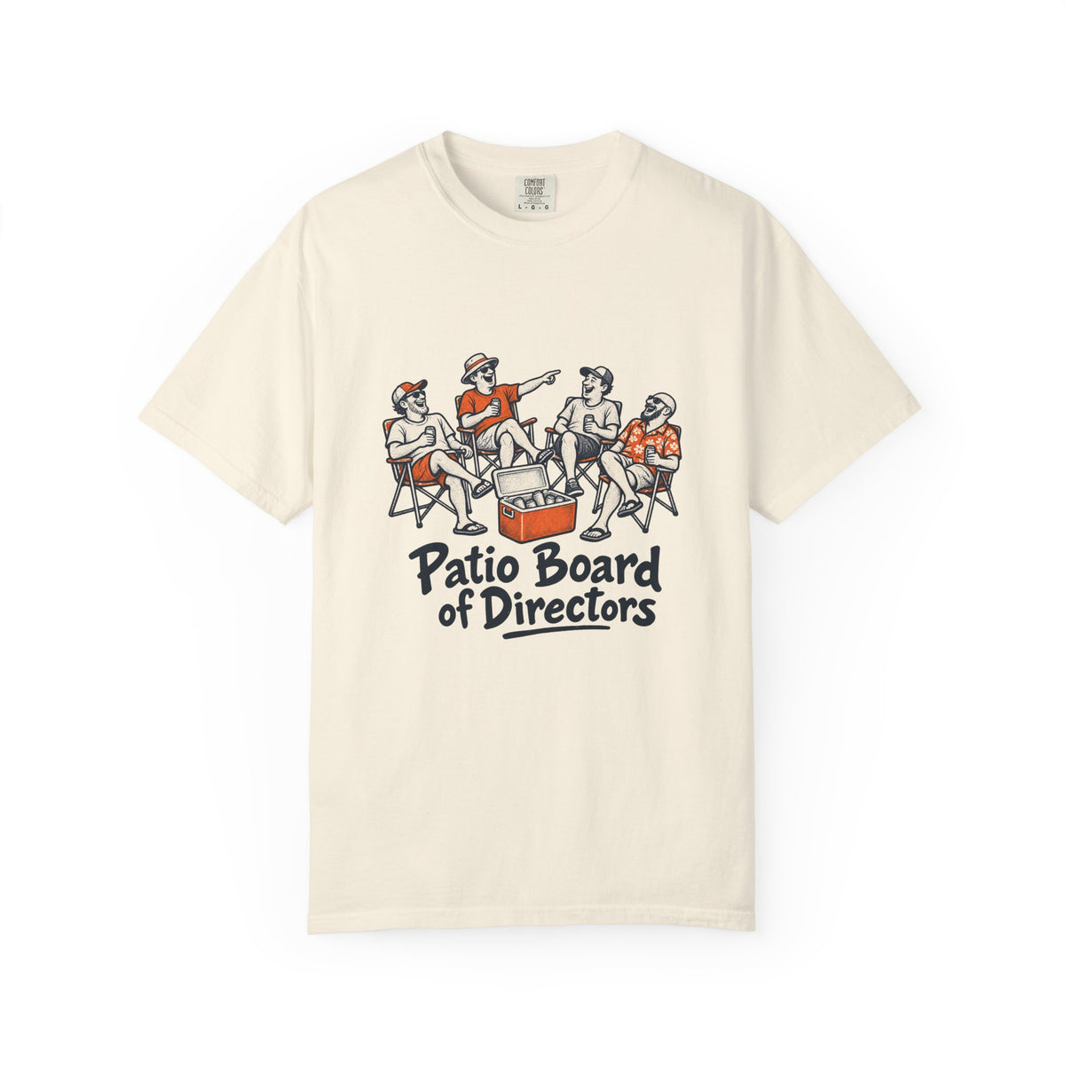 Patio Board of Directors T-Shirt – Ivory