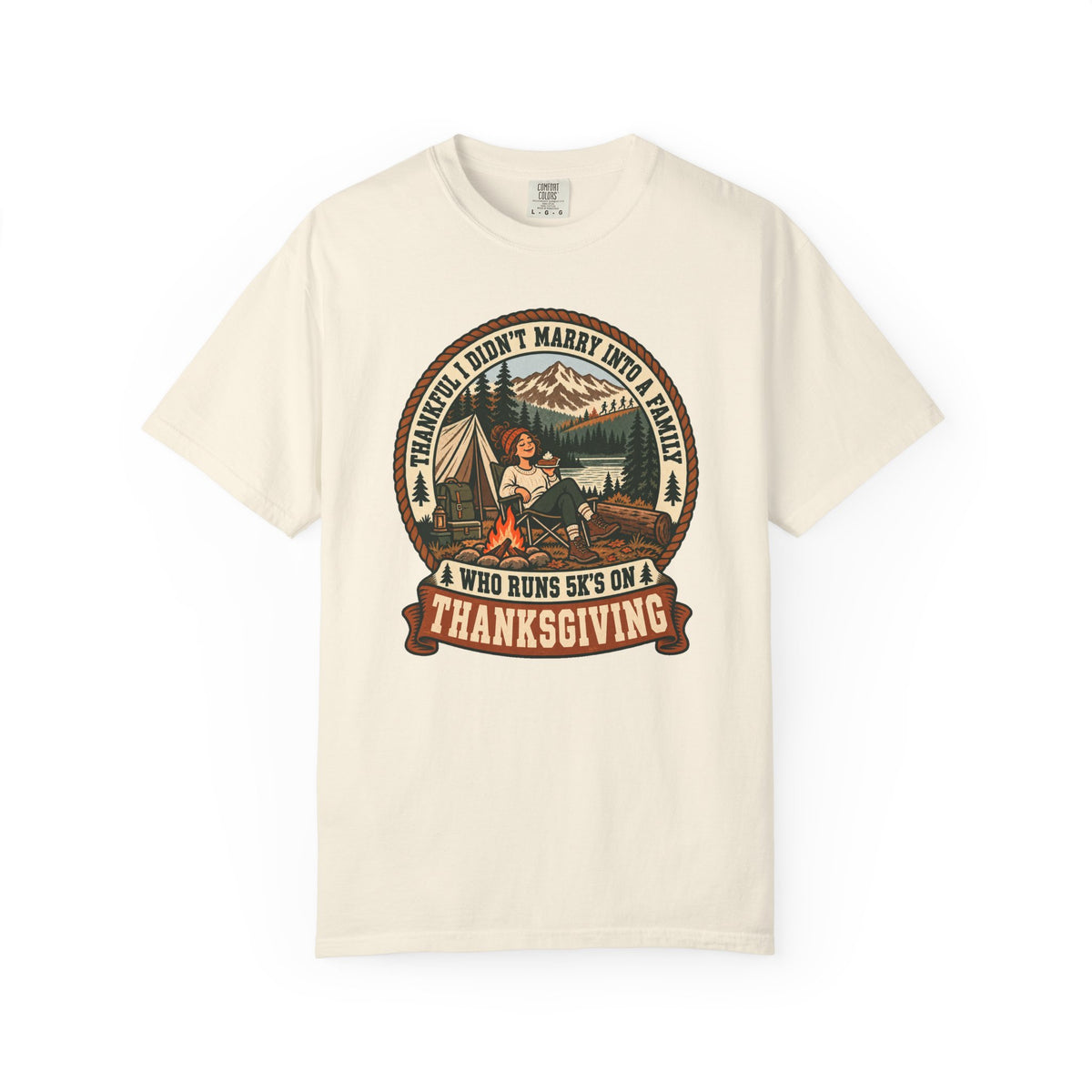 Not a 5K Family Camp Badge T-Shirt