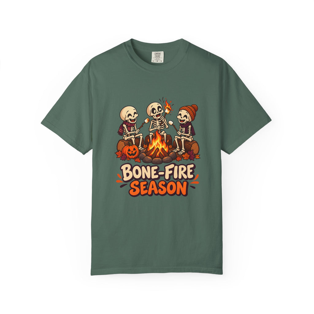 Bone-Fire Season T-Shirt – Blue Spruce