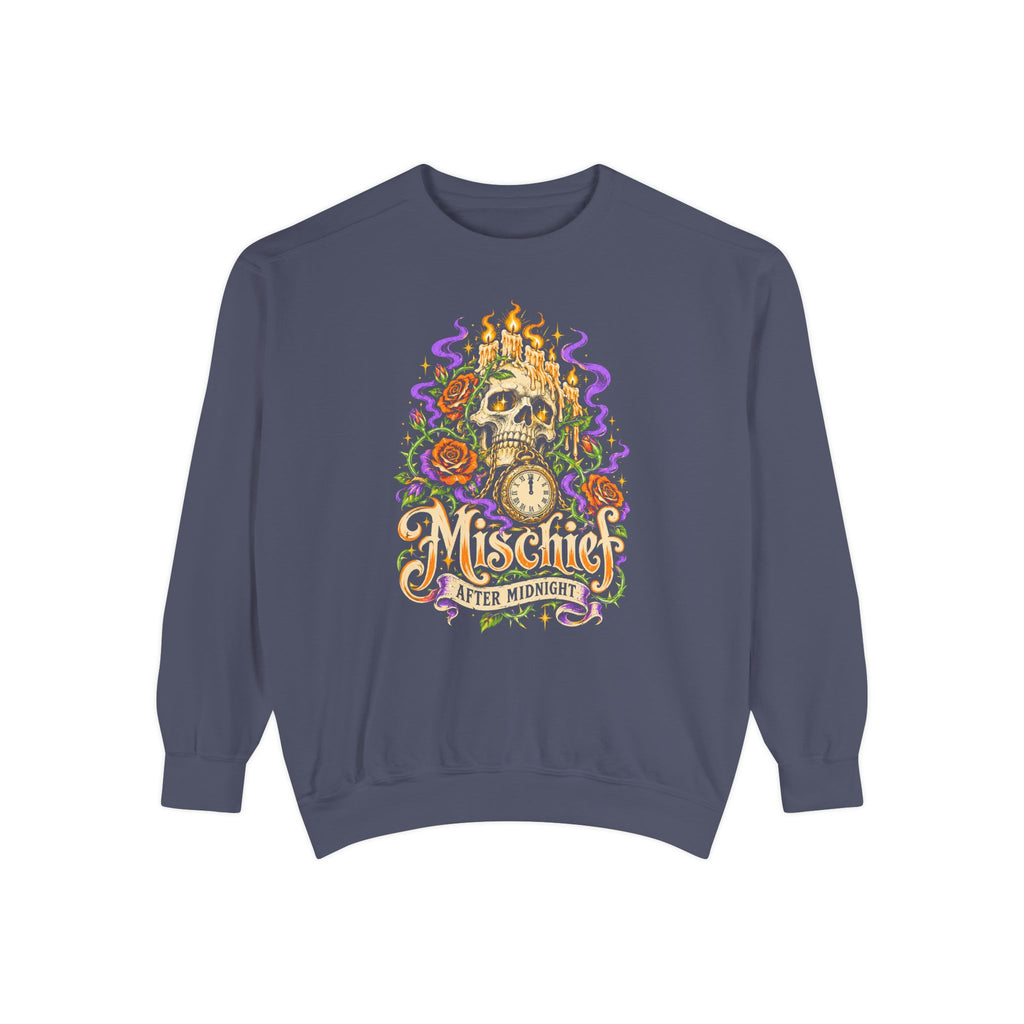 Mischief After Midnight Sweatshirt – Denim