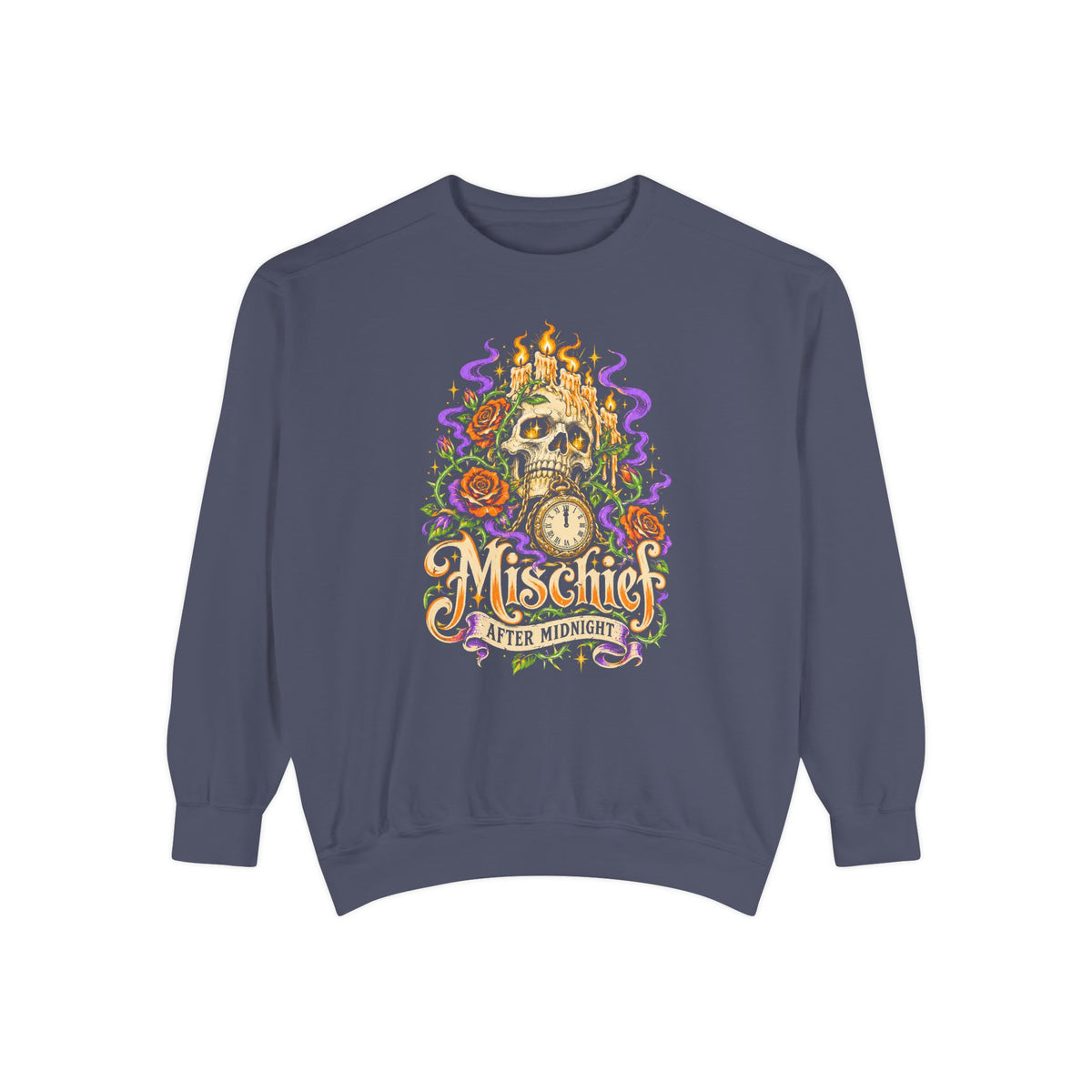 Mischief After Midnight Sweatshirt – Denim
