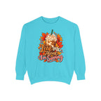 Leaf Me Alone, I'm Sipping Sweatshirt – front view