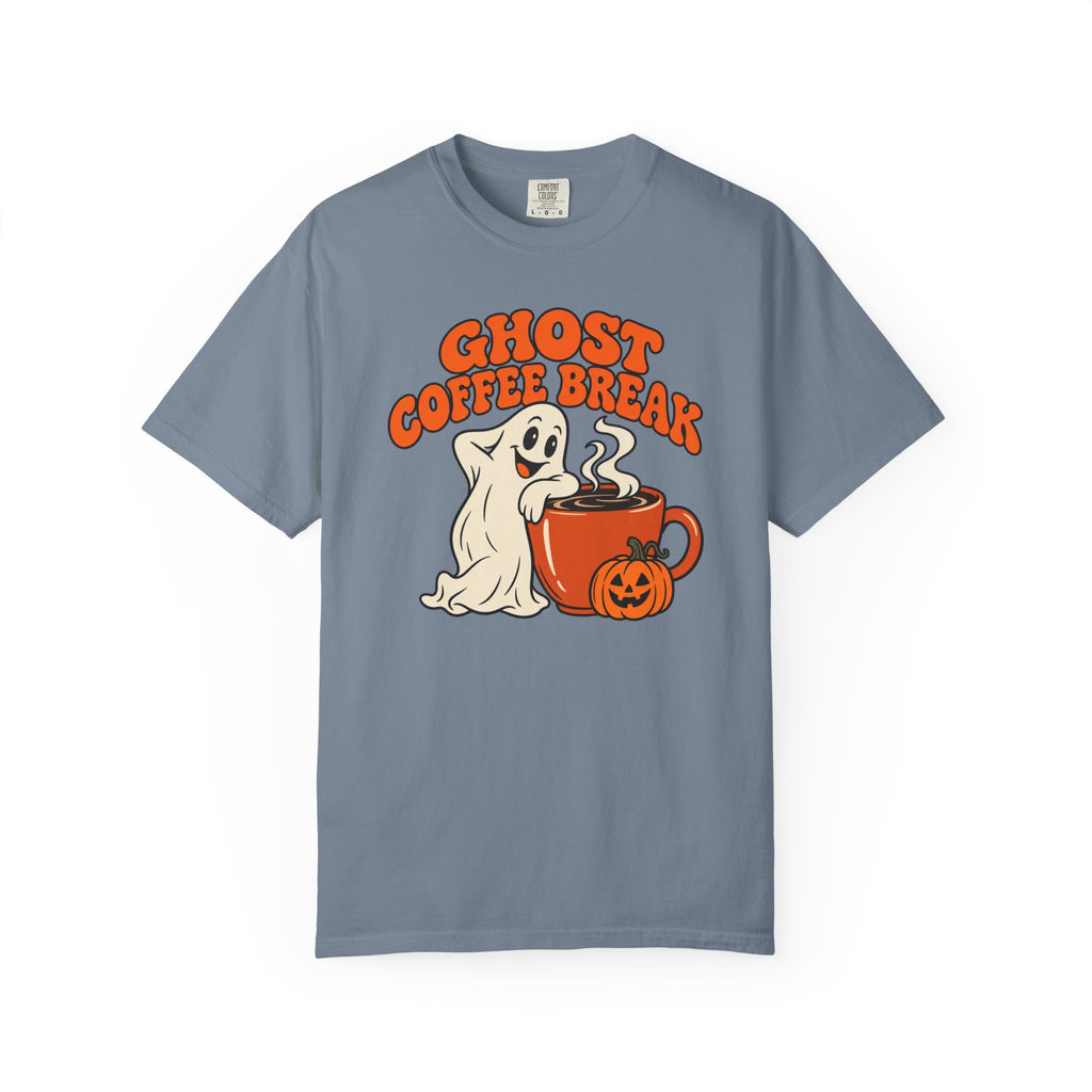 Ghost Coffee Break T-Shirt – Blue Jean