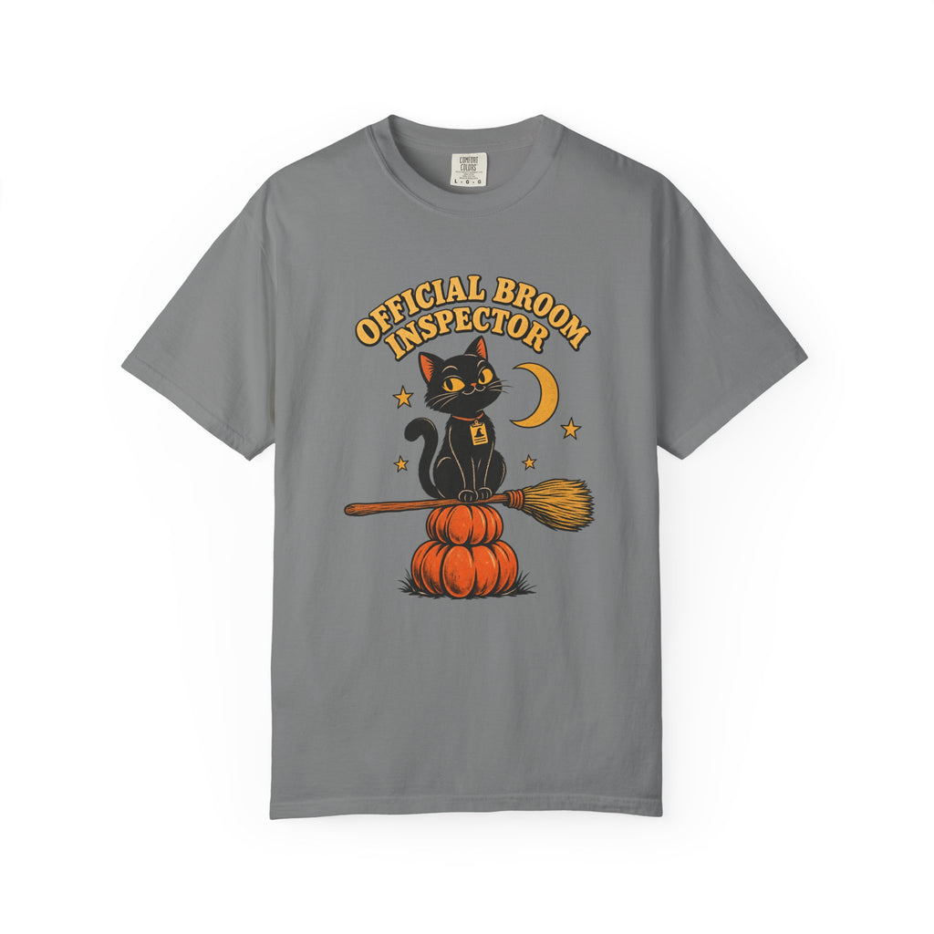 Official Broom Inspector T-Shirt – Grey