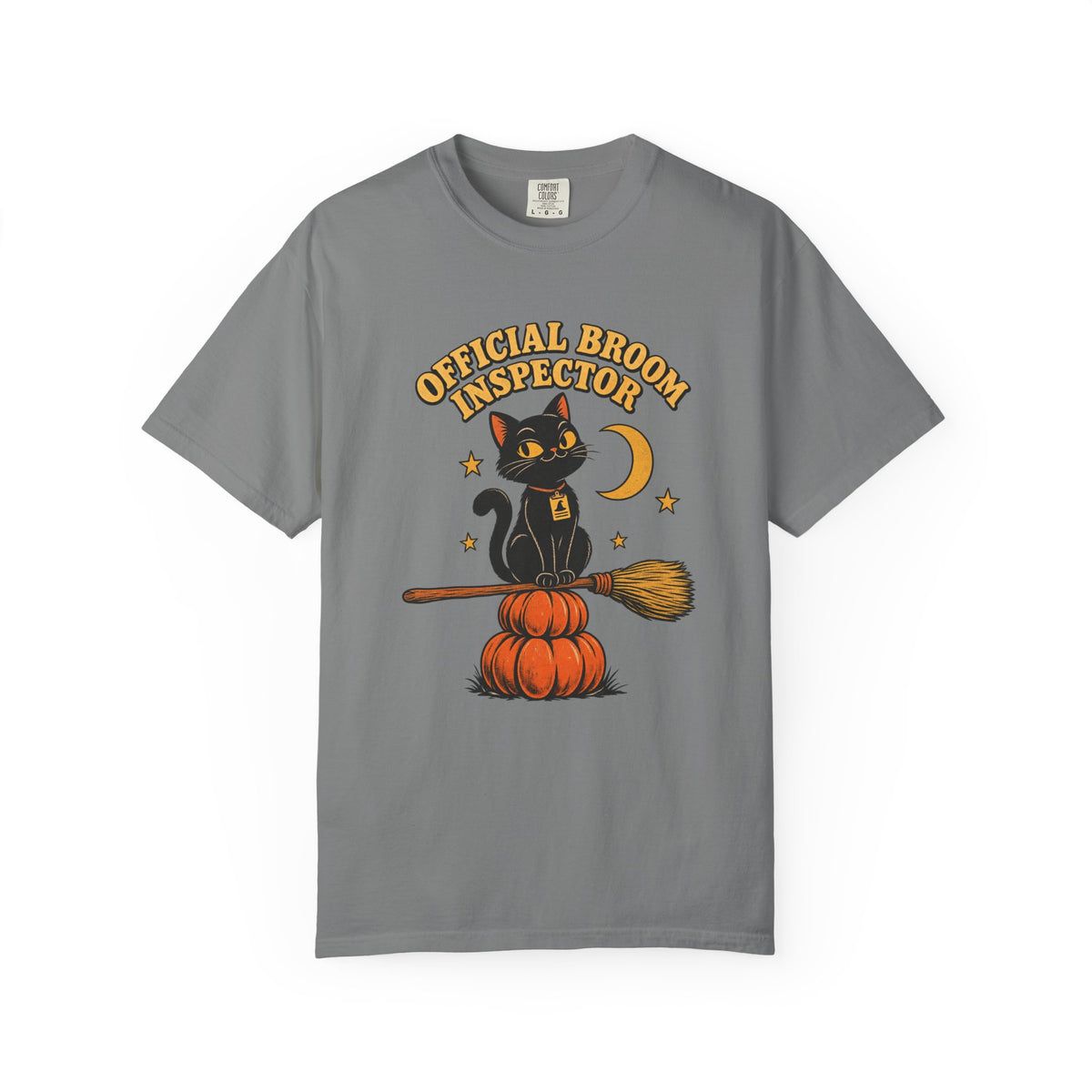 Official Broom Inspector T-Shirt – Grey