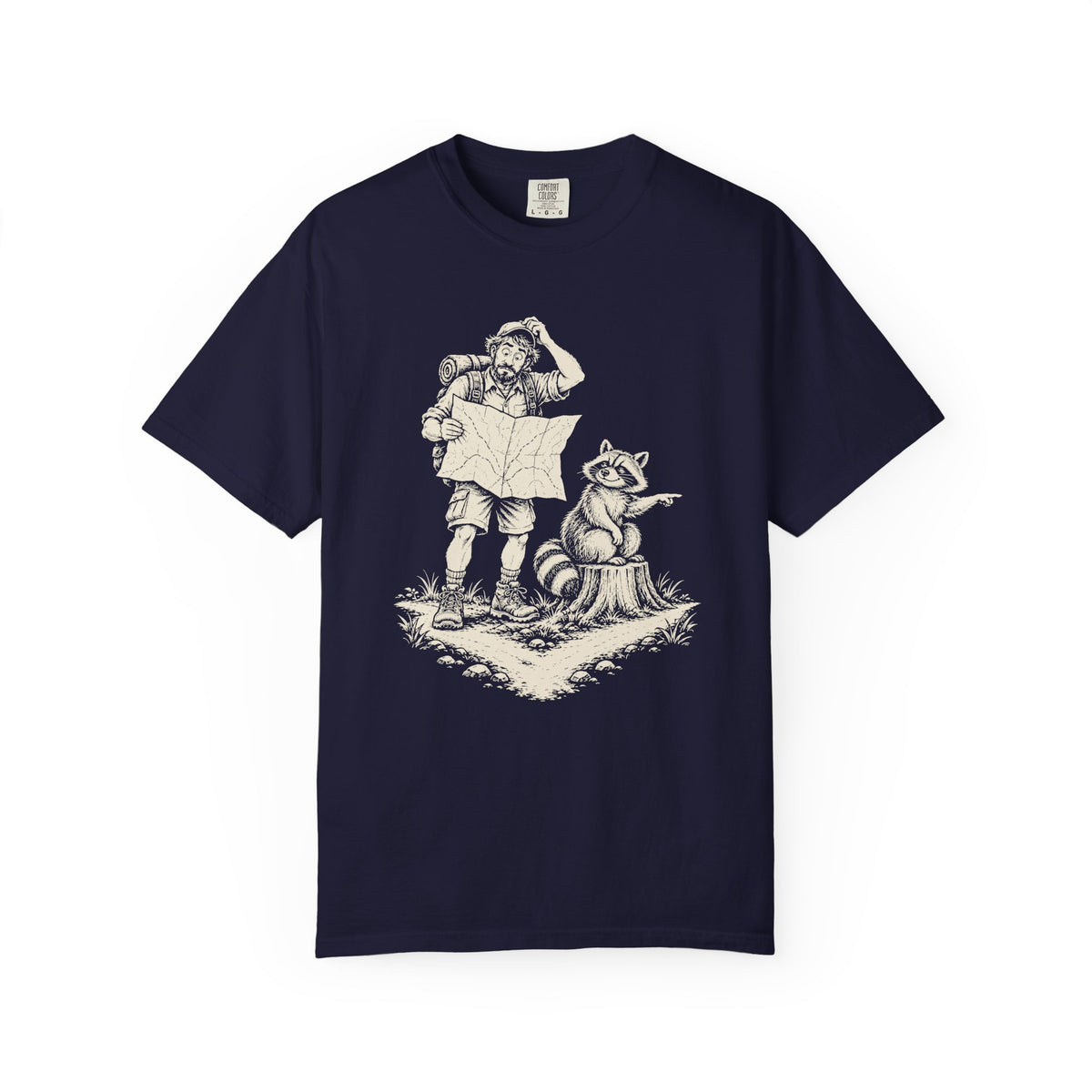 Upside-Down Map T-Shirt
