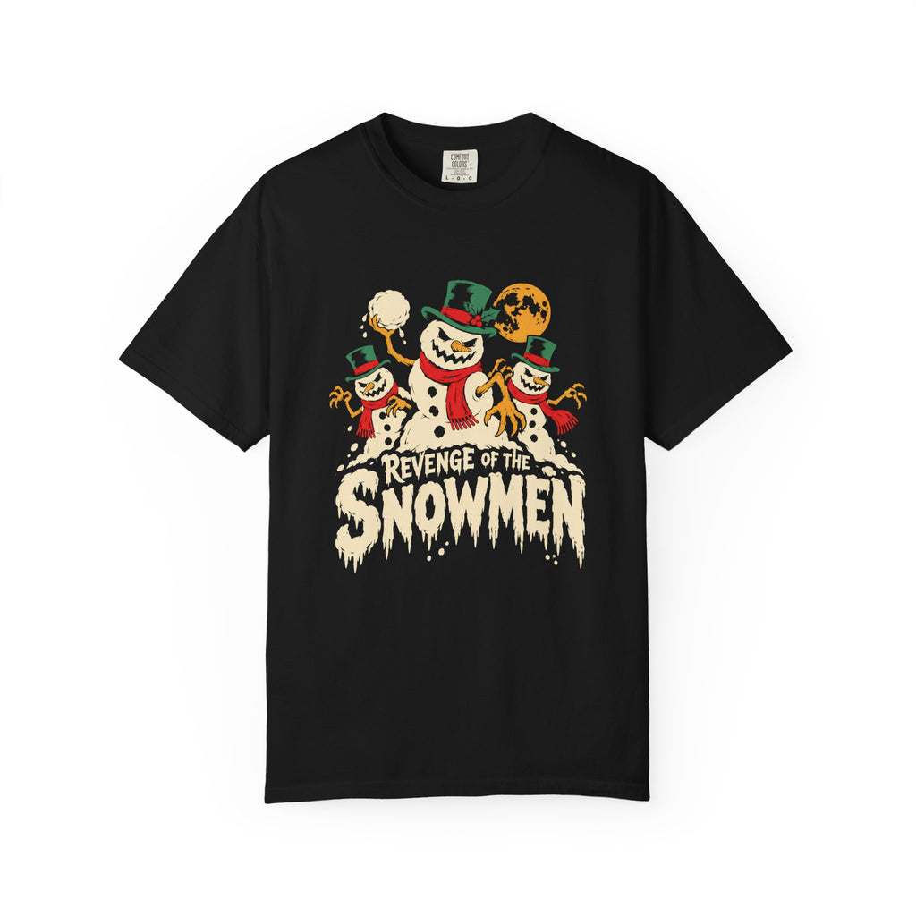 Revenge of the Snowmen T-Shirt – Black