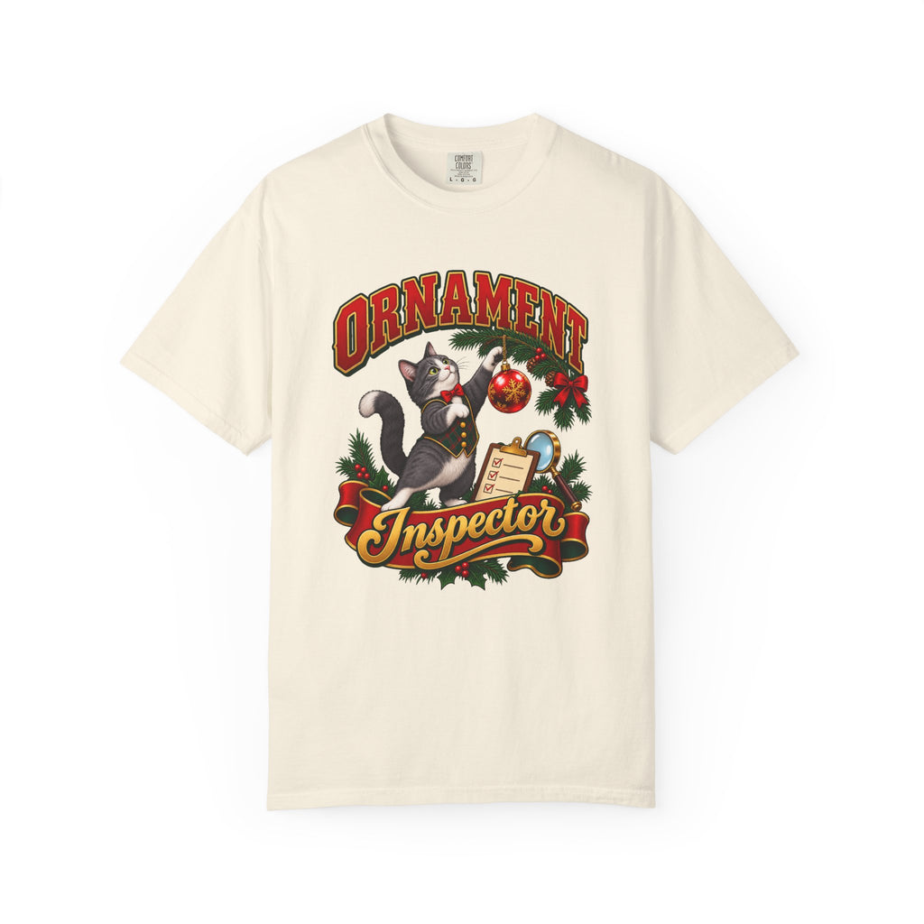 Ornament Inspector T-Shirt – Ivory