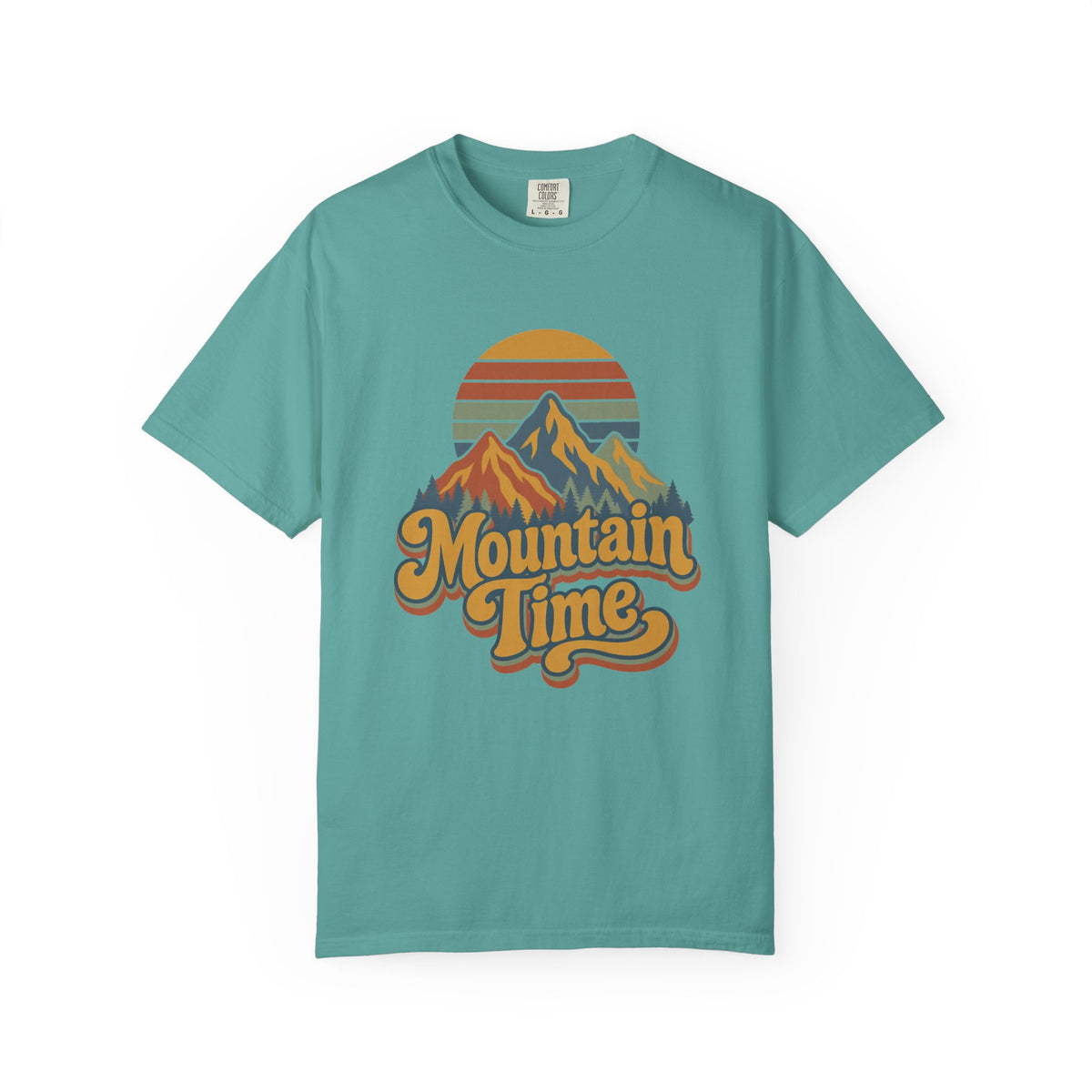 Mountain Time T-Shirt – Seafoam