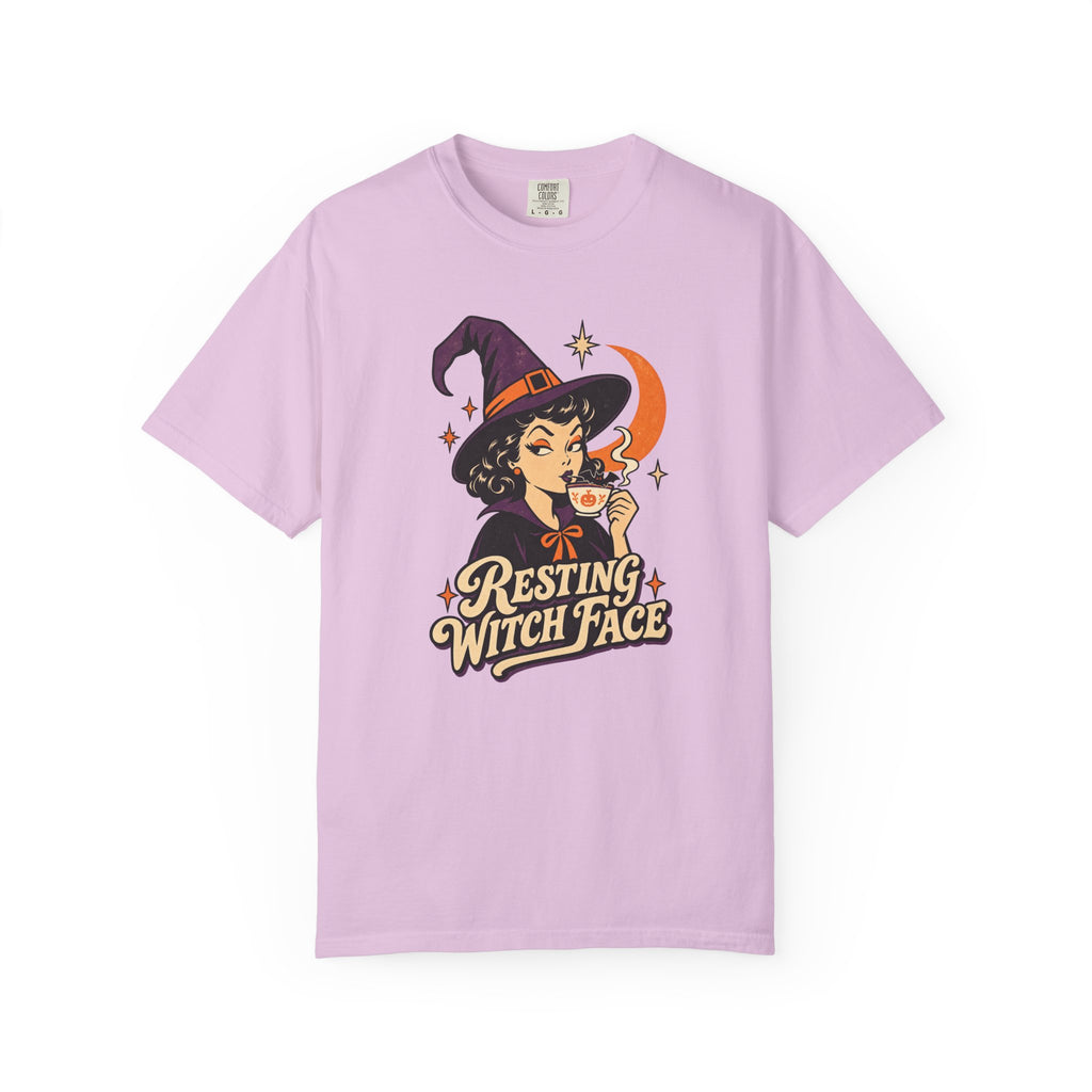 Resting Witch Face T-Shirt – Orchid