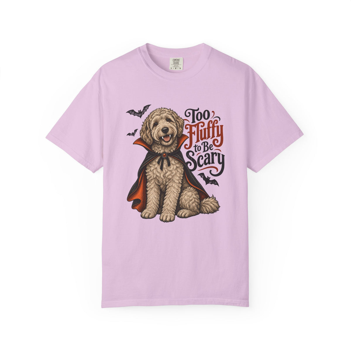 Too Fluffy to Be Scary T-Shirt – Orchid