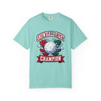 Snowball Fight Champion T-Shirt – Chalky Mint
