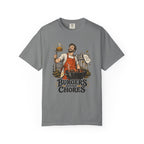 Burgers Before Chores T-Shirt – Grey