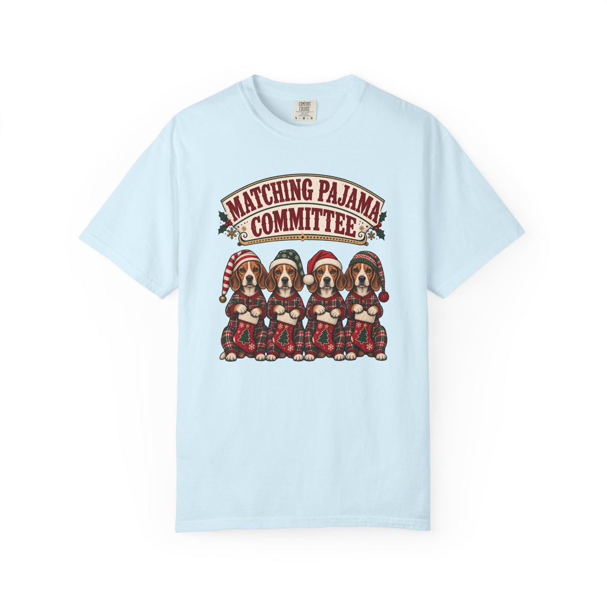 Matching Pajama Committee T-Shirt – Chambray