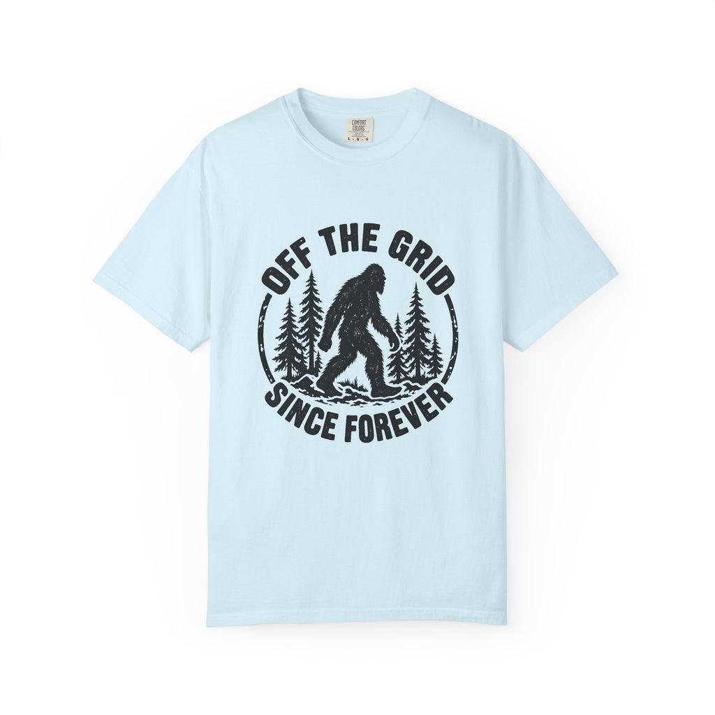 Off the Grid Since Forever T-Shirt – Chambray