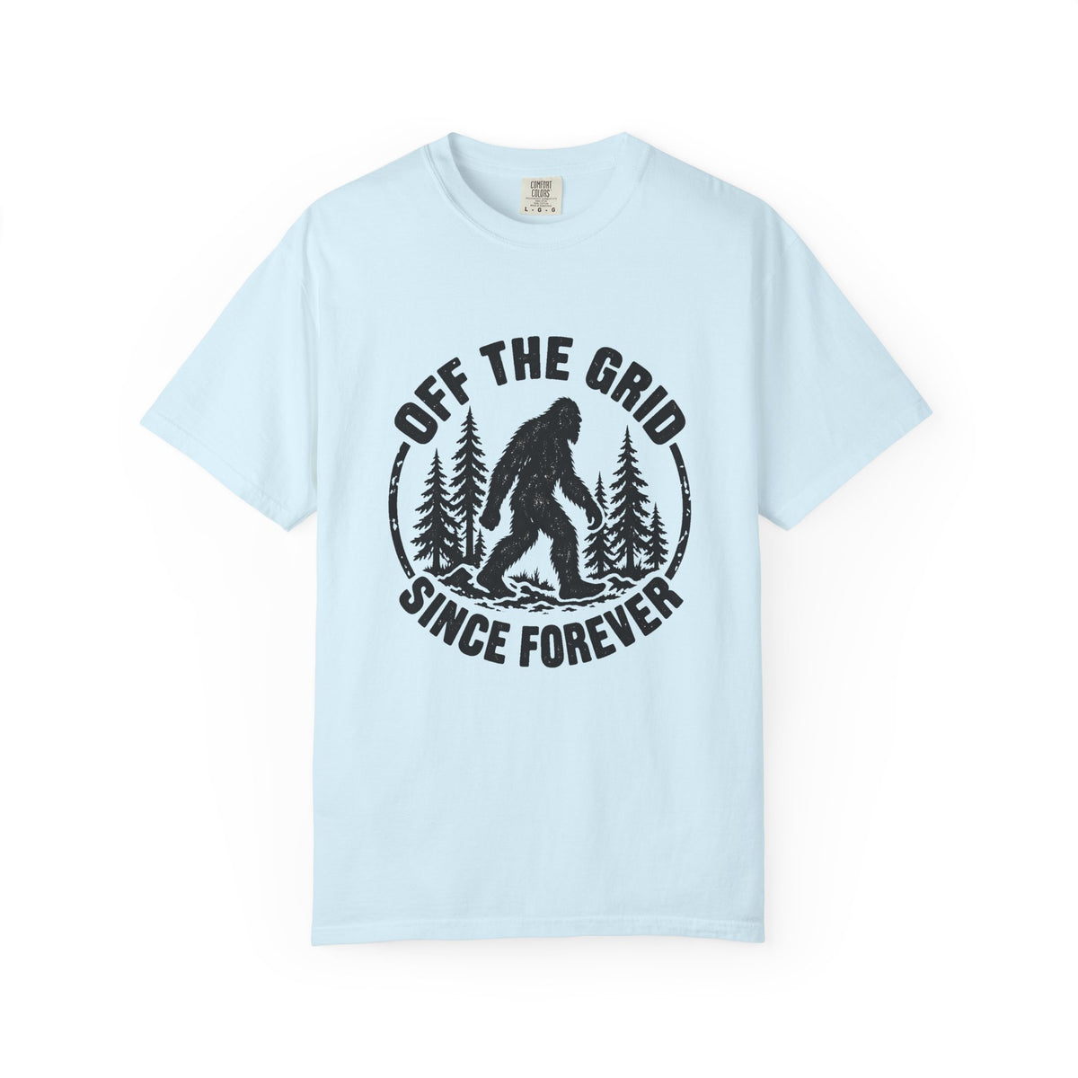 Off the Grid Since Forever T-Shirt – Chambray