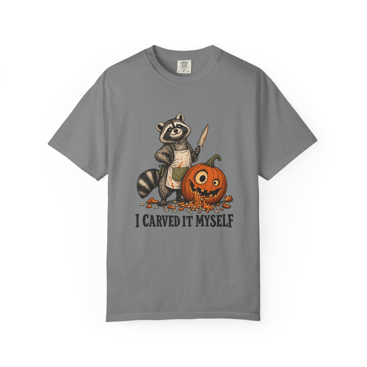 I Carved It Myself T-Shirt – Grey