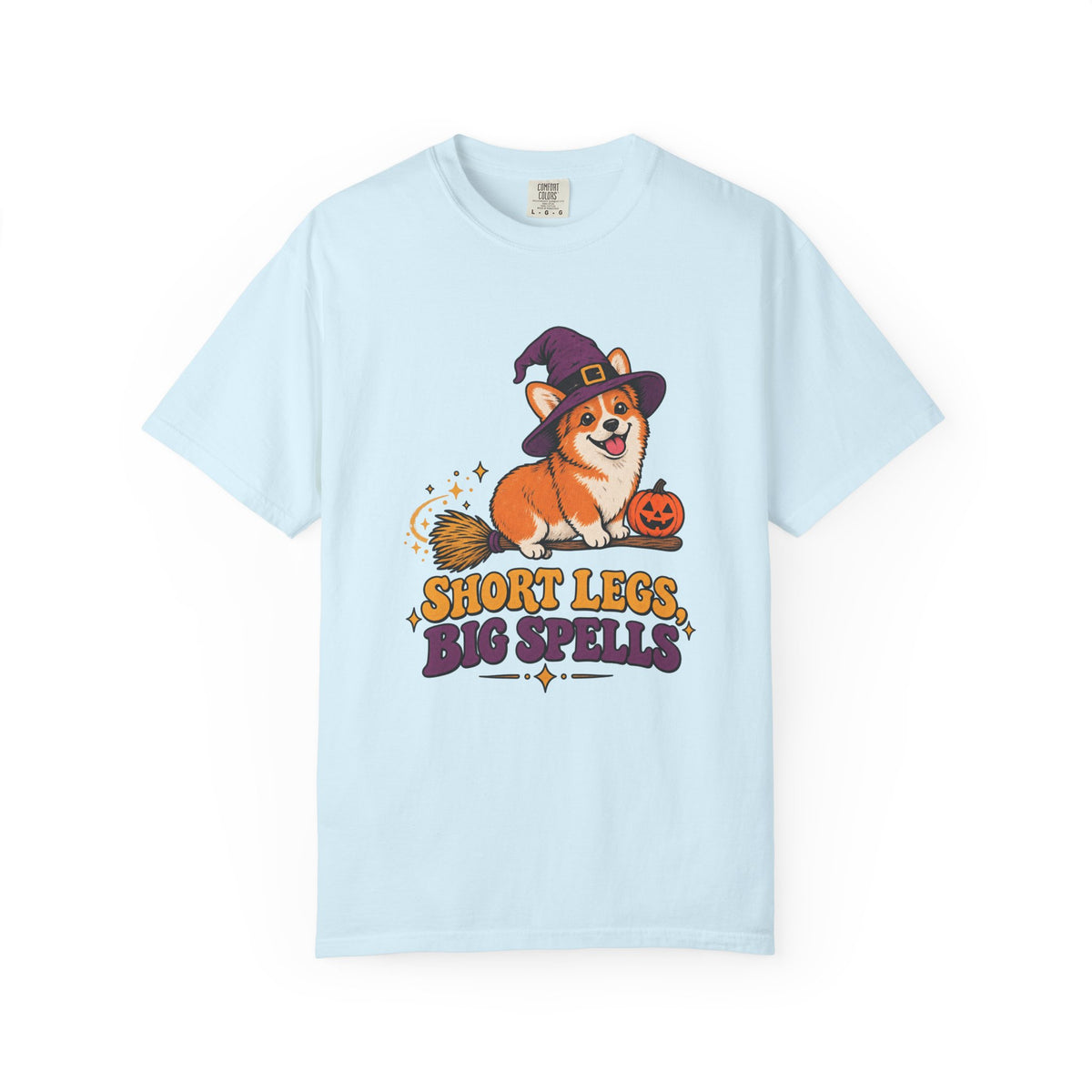 Short Legs, Big Spells T-Shirt – Chambray