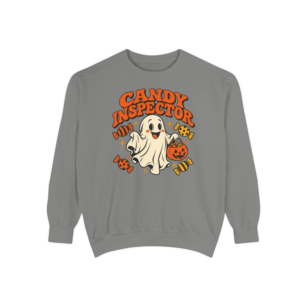 Candy Inspector Sweatshirt – Grey