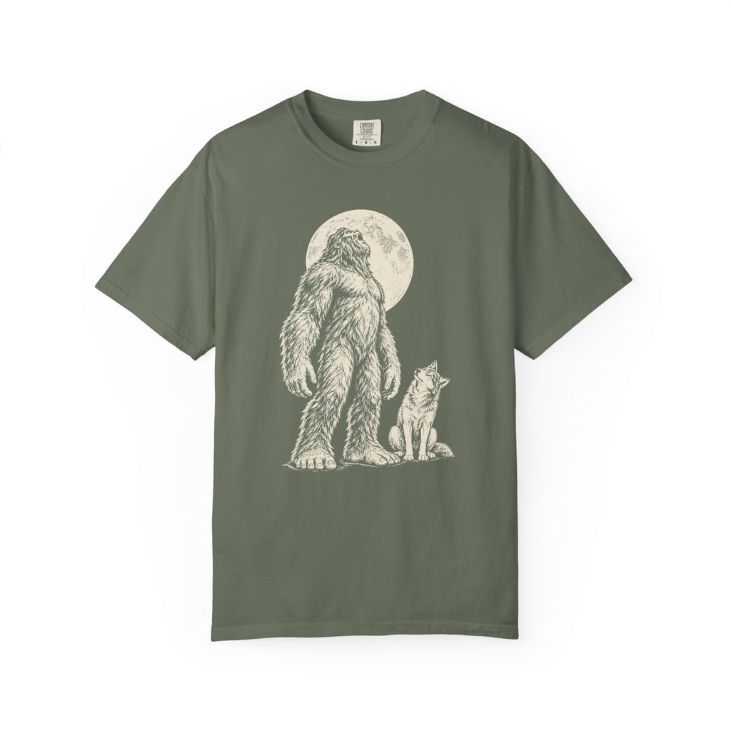 Bigfoot Moon Howl T-Shirt