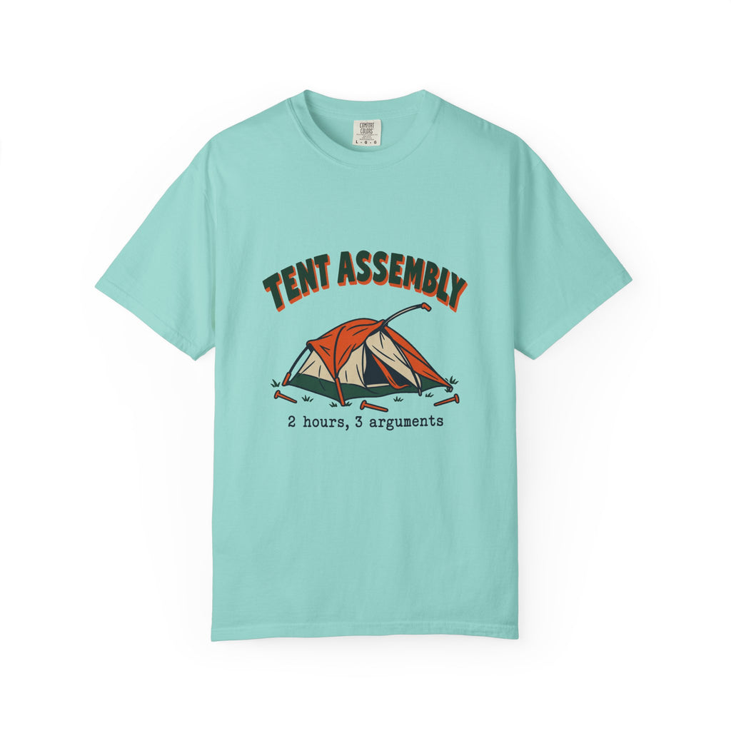 Tent Assembly T-Shirt – Chalky Mint