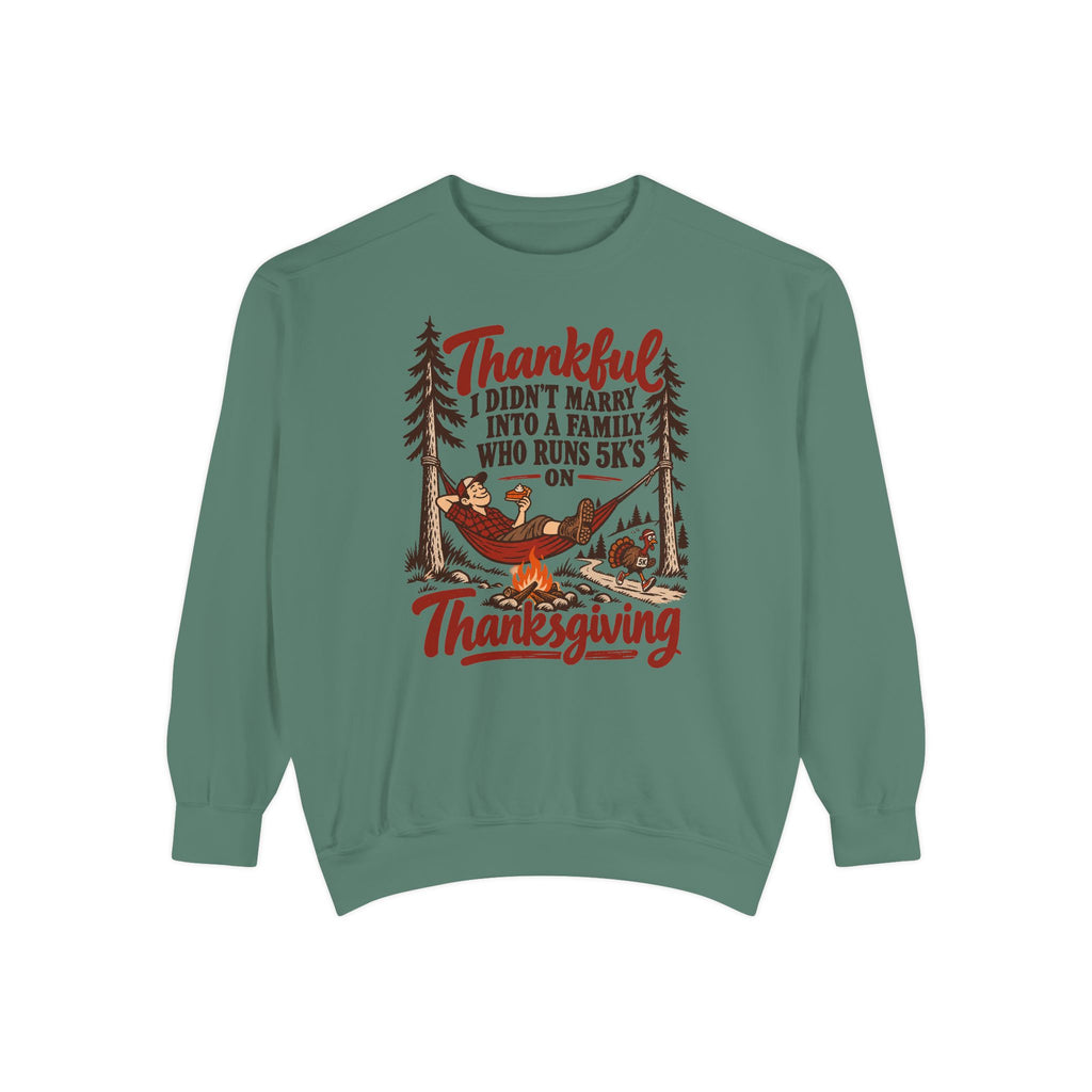 Thankful Not a 5K Family Sweatshirt