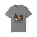 Fireside Hours T-Shirt – Grey