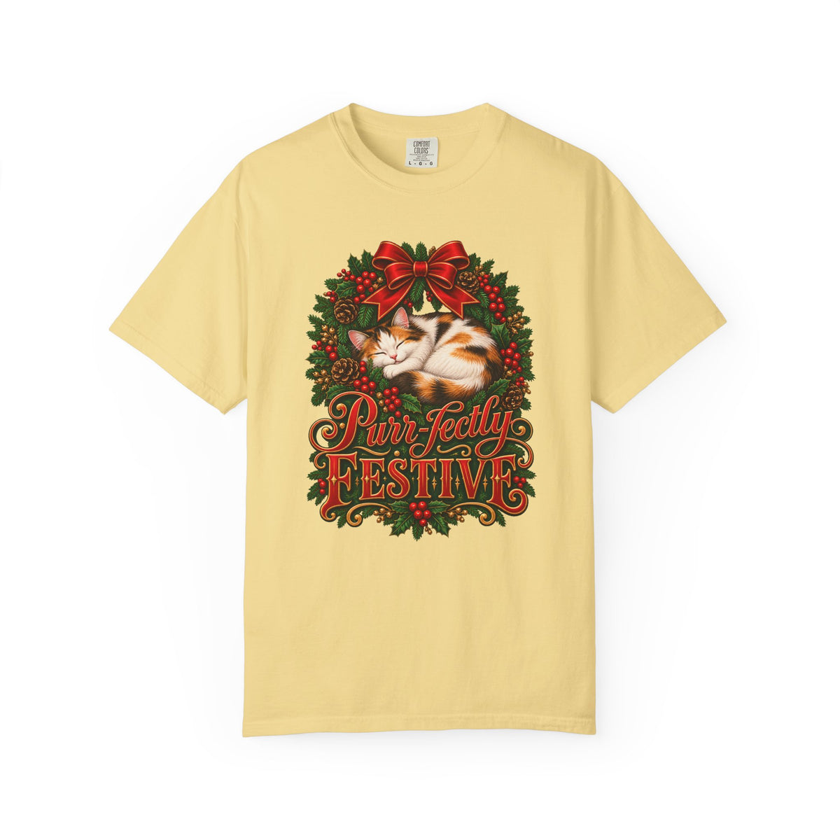 Purr-fectly Festive T-Shirt – Butter